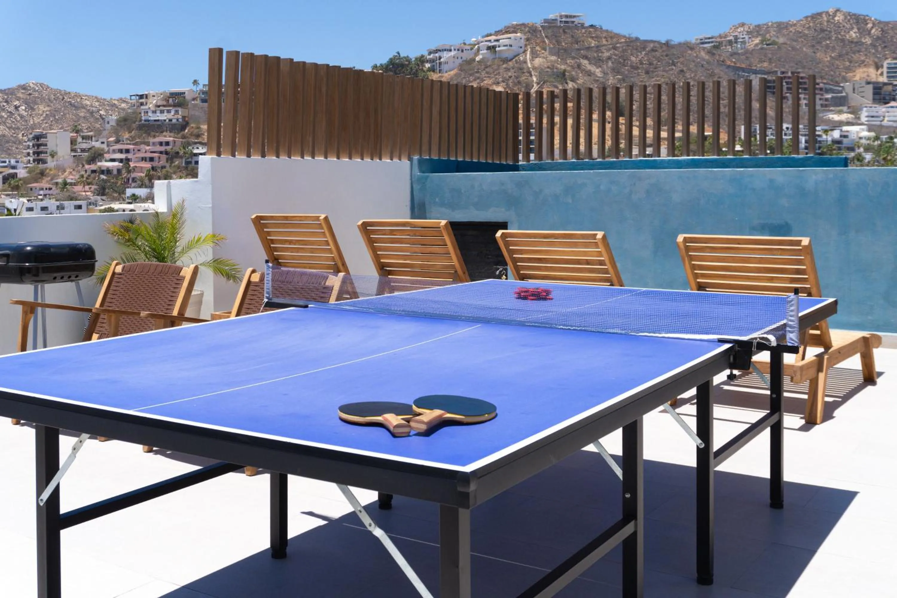 Pool view in Colmena Hotel Los Cabos Marina