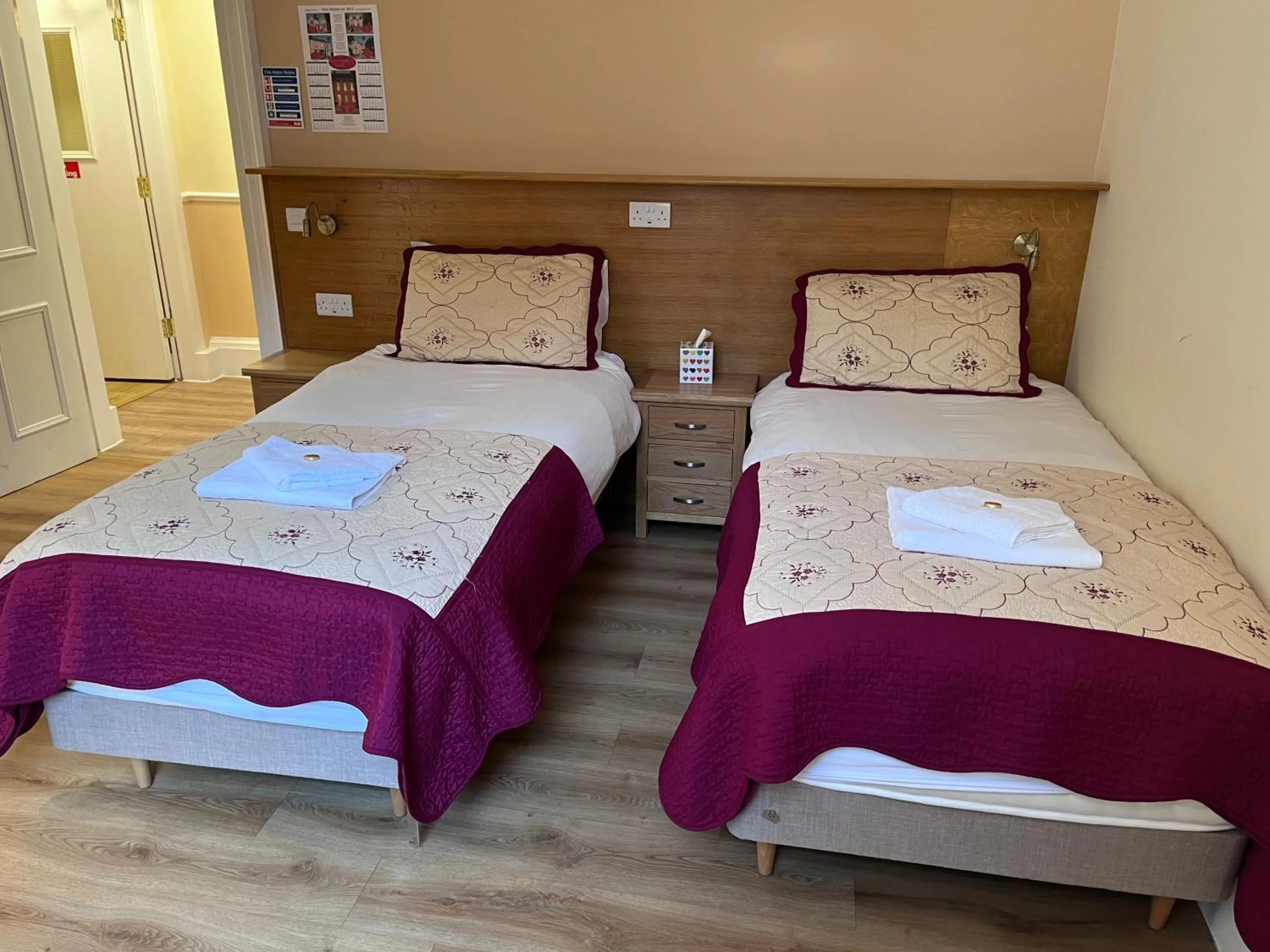 Bed in Cumberland Hotel