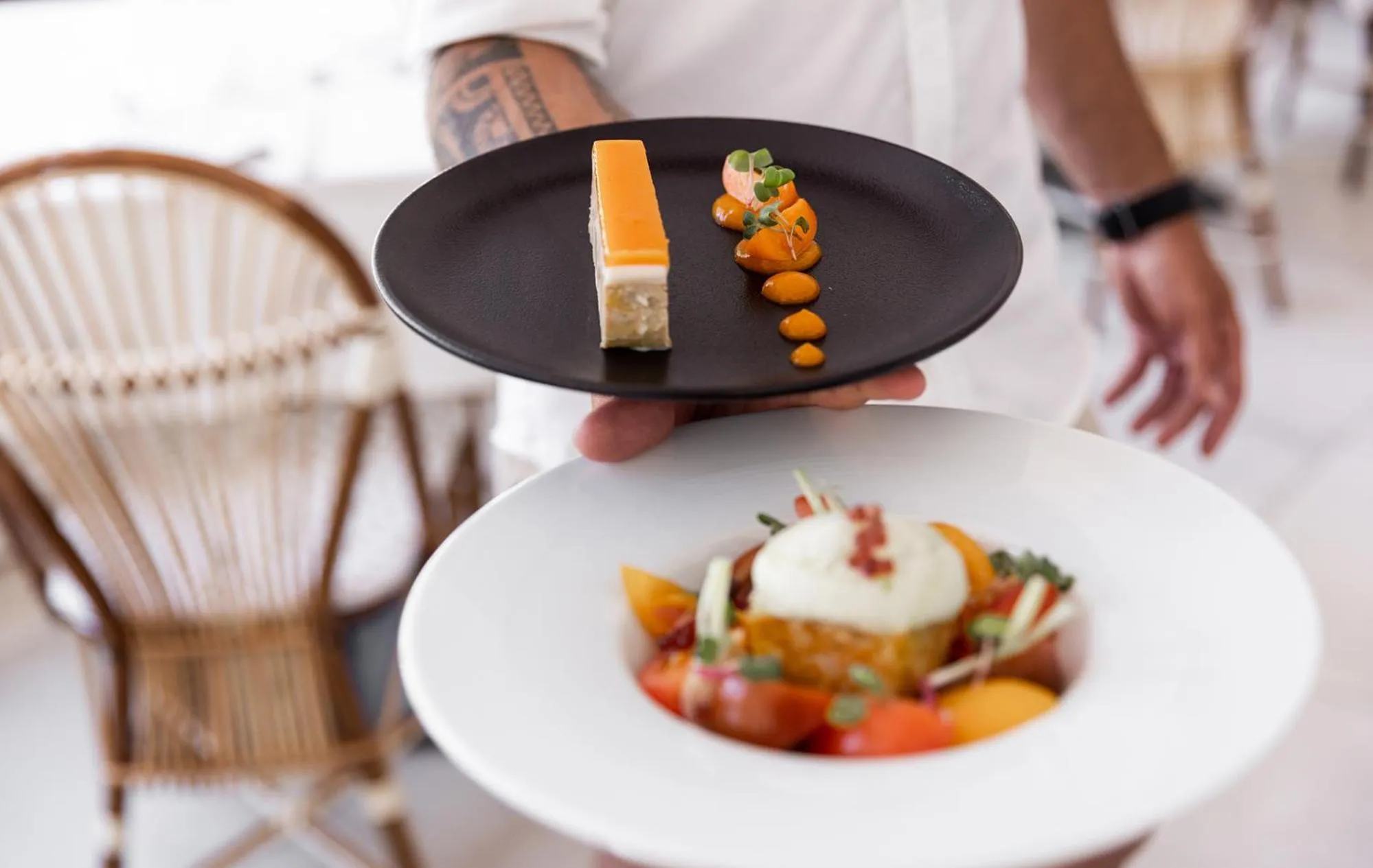 Restaurant/places to eat in Villa Sainte Anne