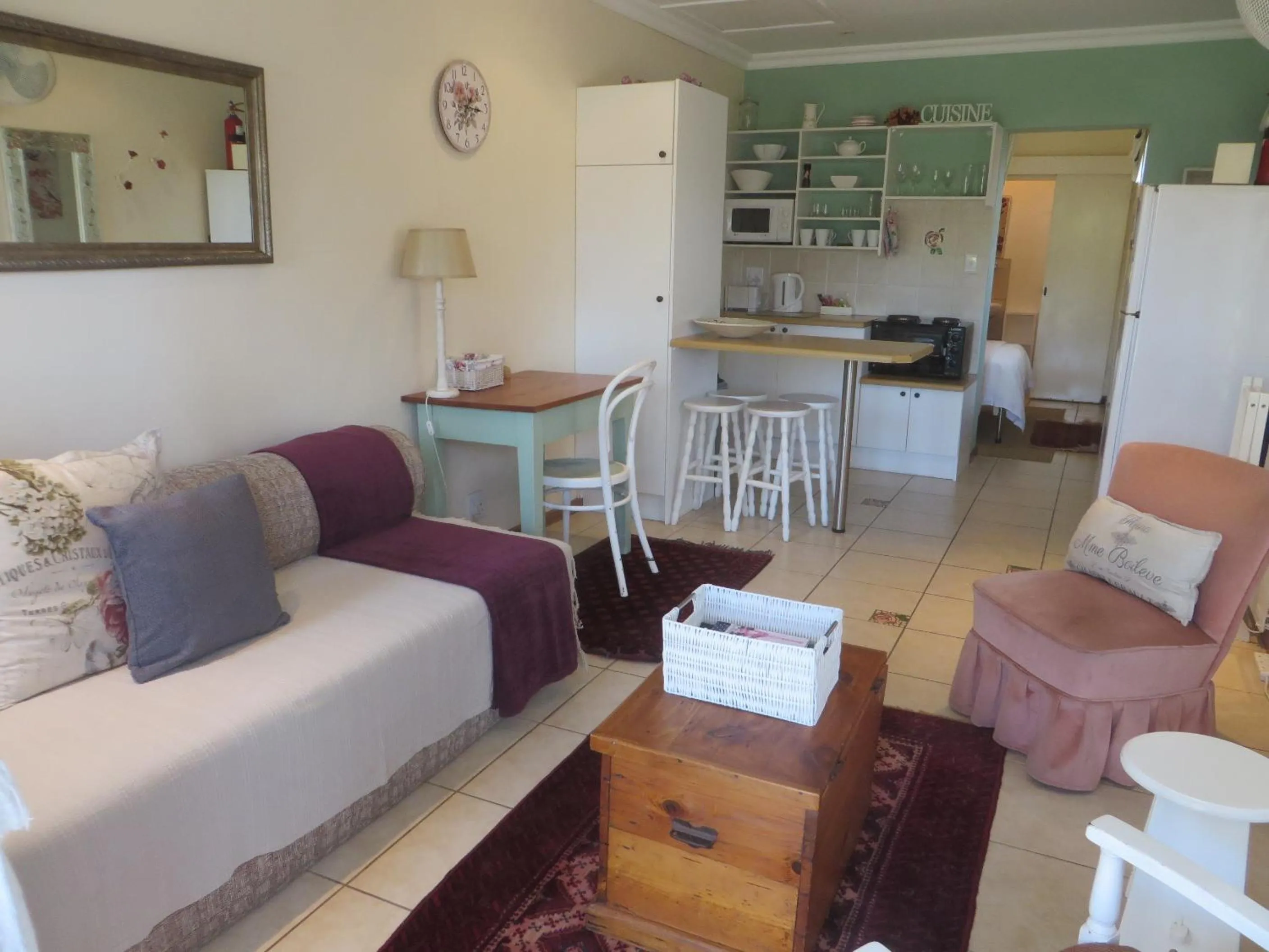 Bed in Rose and Ale Self Catering Units