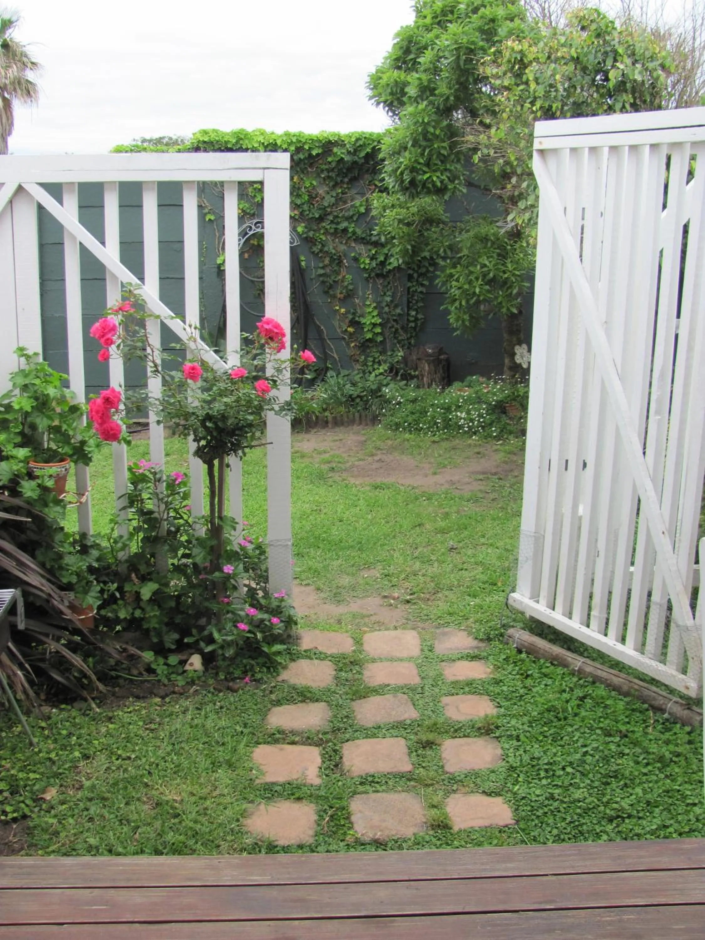 Garden in Rose and Ale Self Catering Units