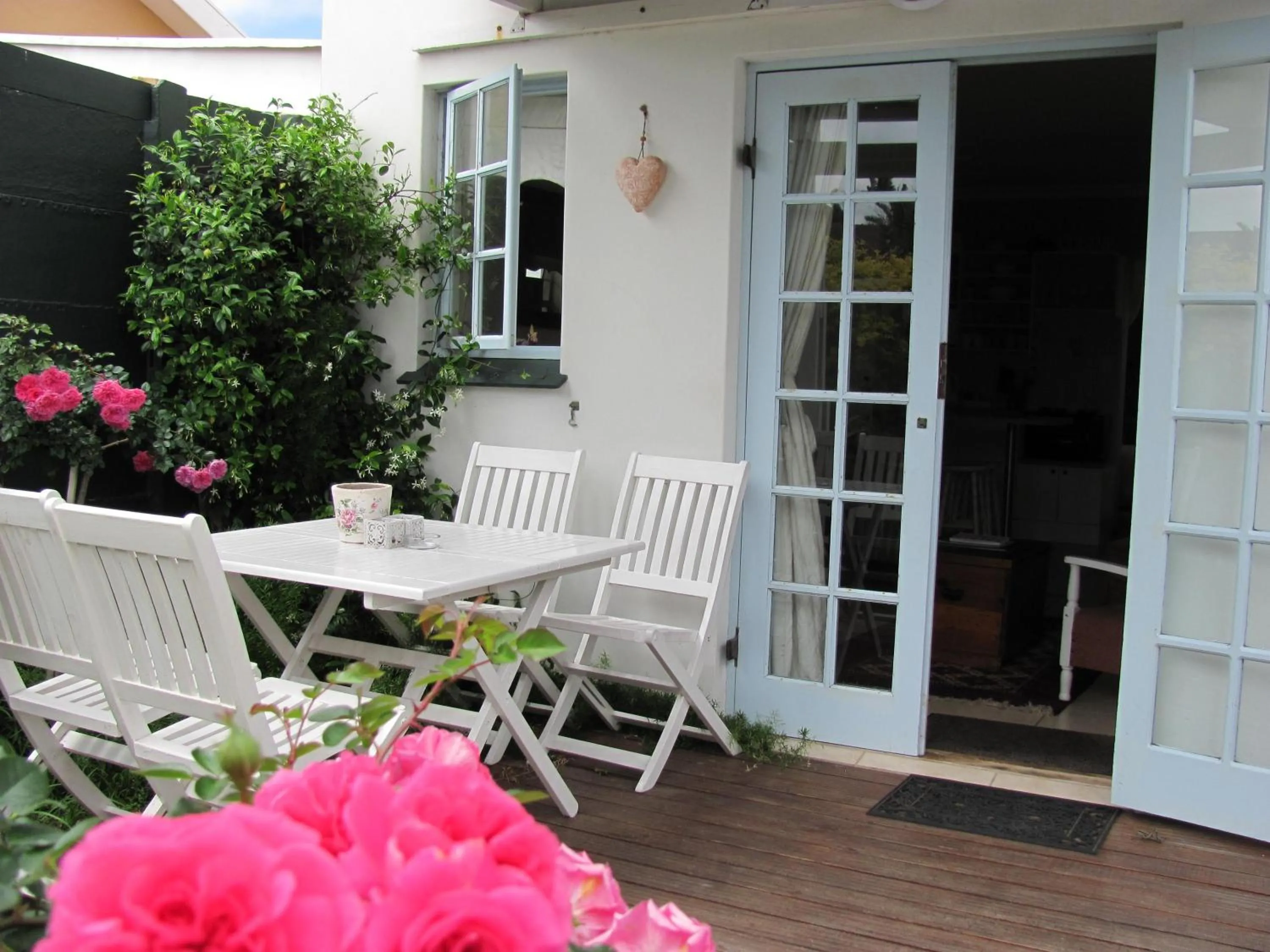 Patio in Rose and Ale Self Catering Units