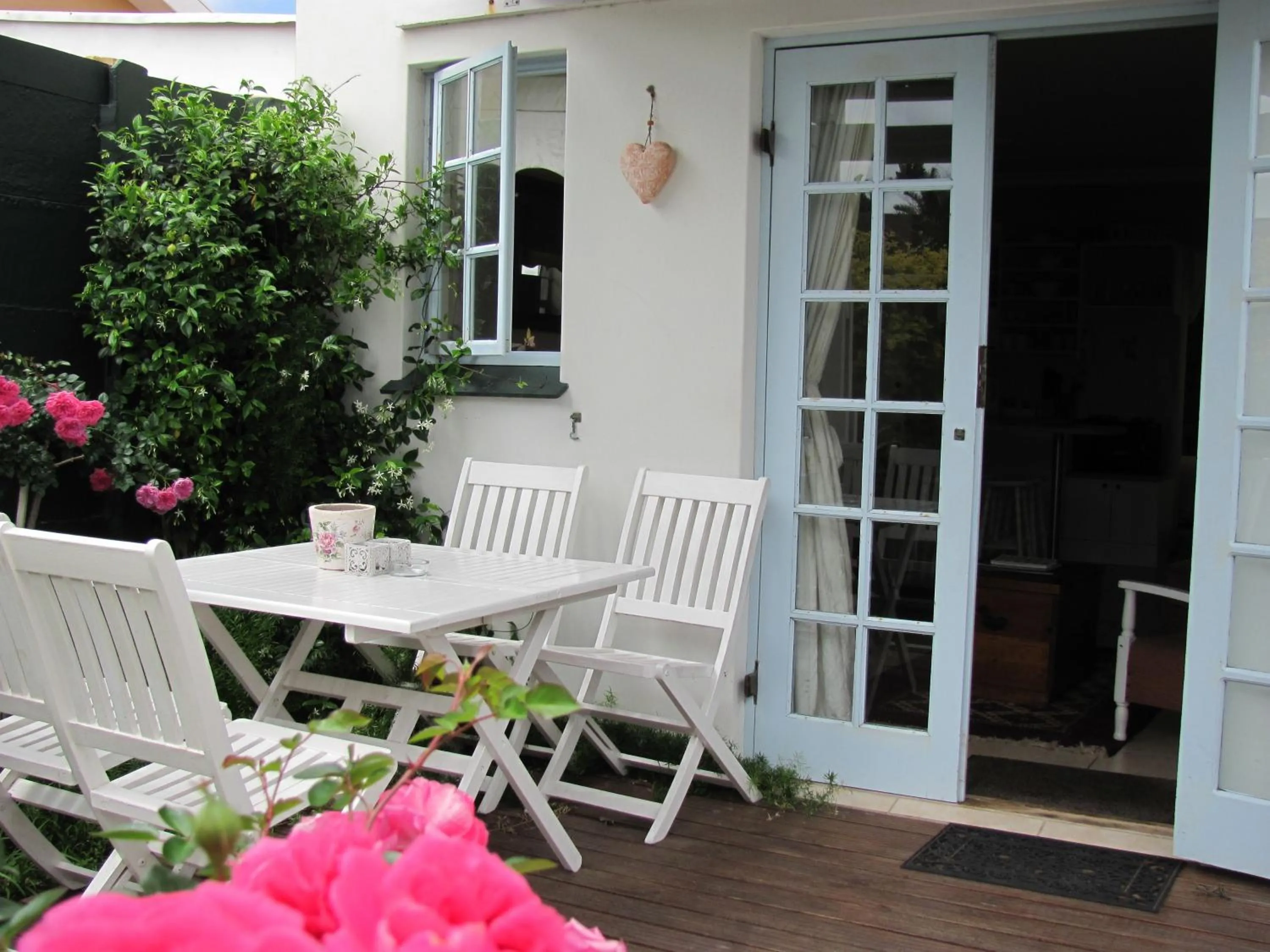 Patio in Rose and Ale Self Catering Units