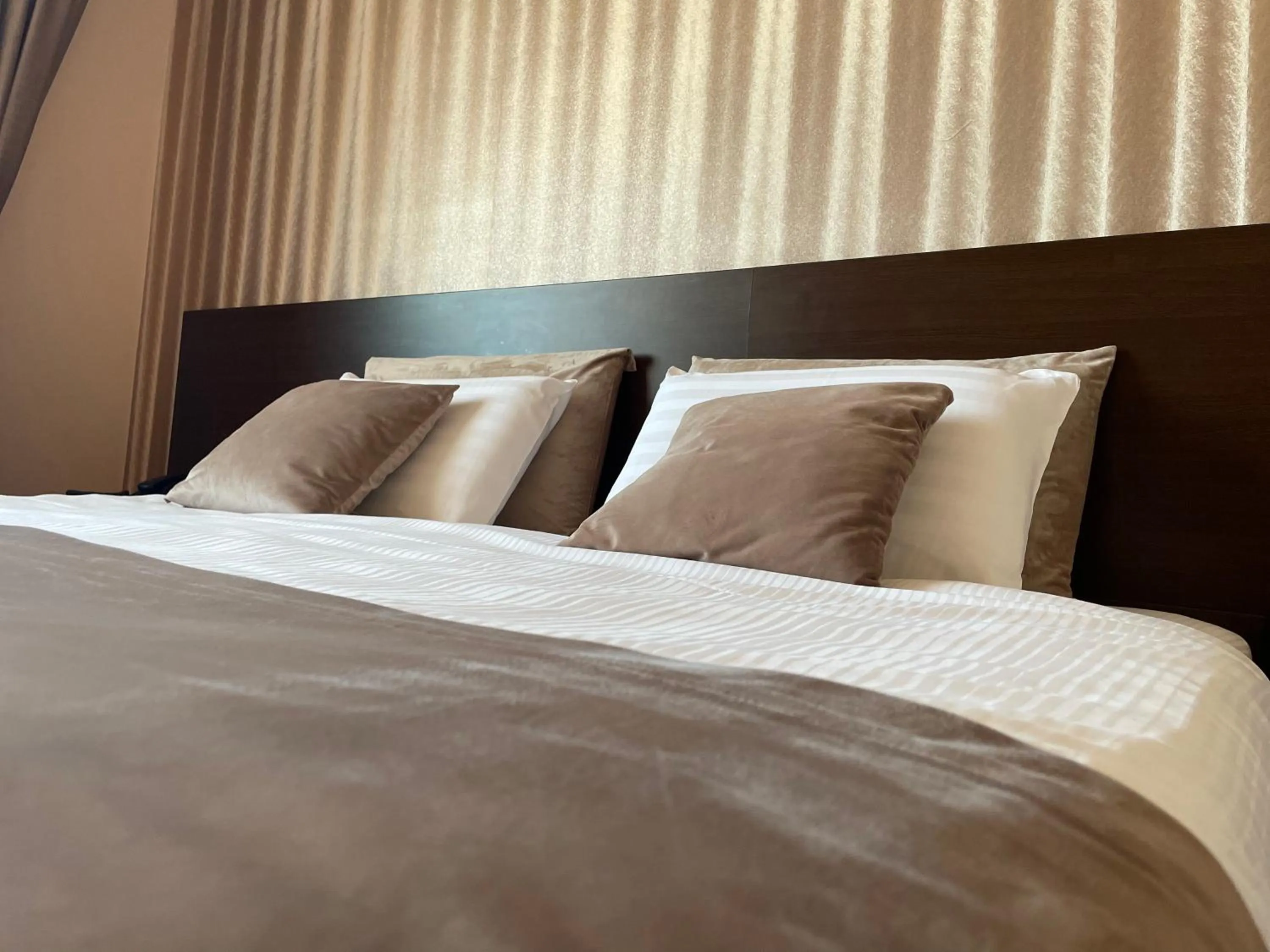 Shower, Bed in Hotel Athos