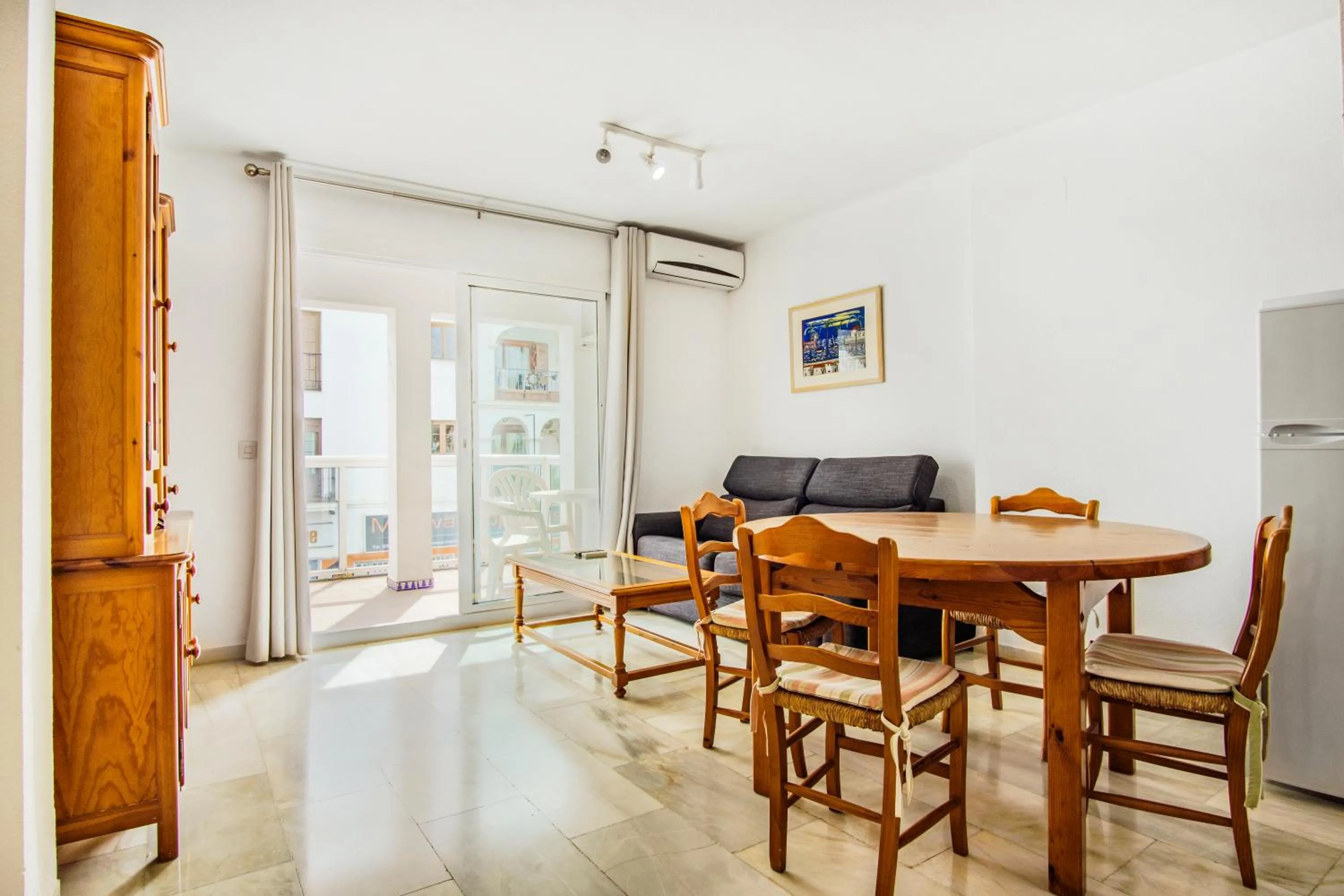 Living room in Duquesa Harbour Club Aparthotel