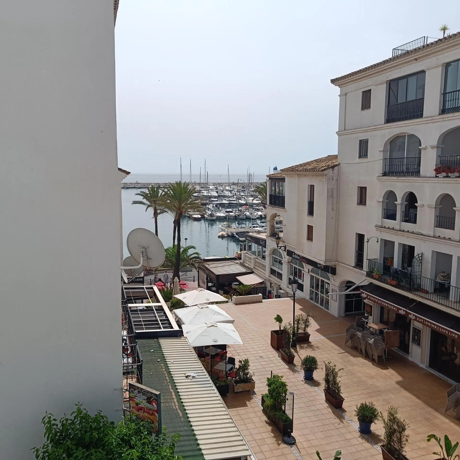 Balcony/Terrace in Duquesa Harbour Club Aparthotel