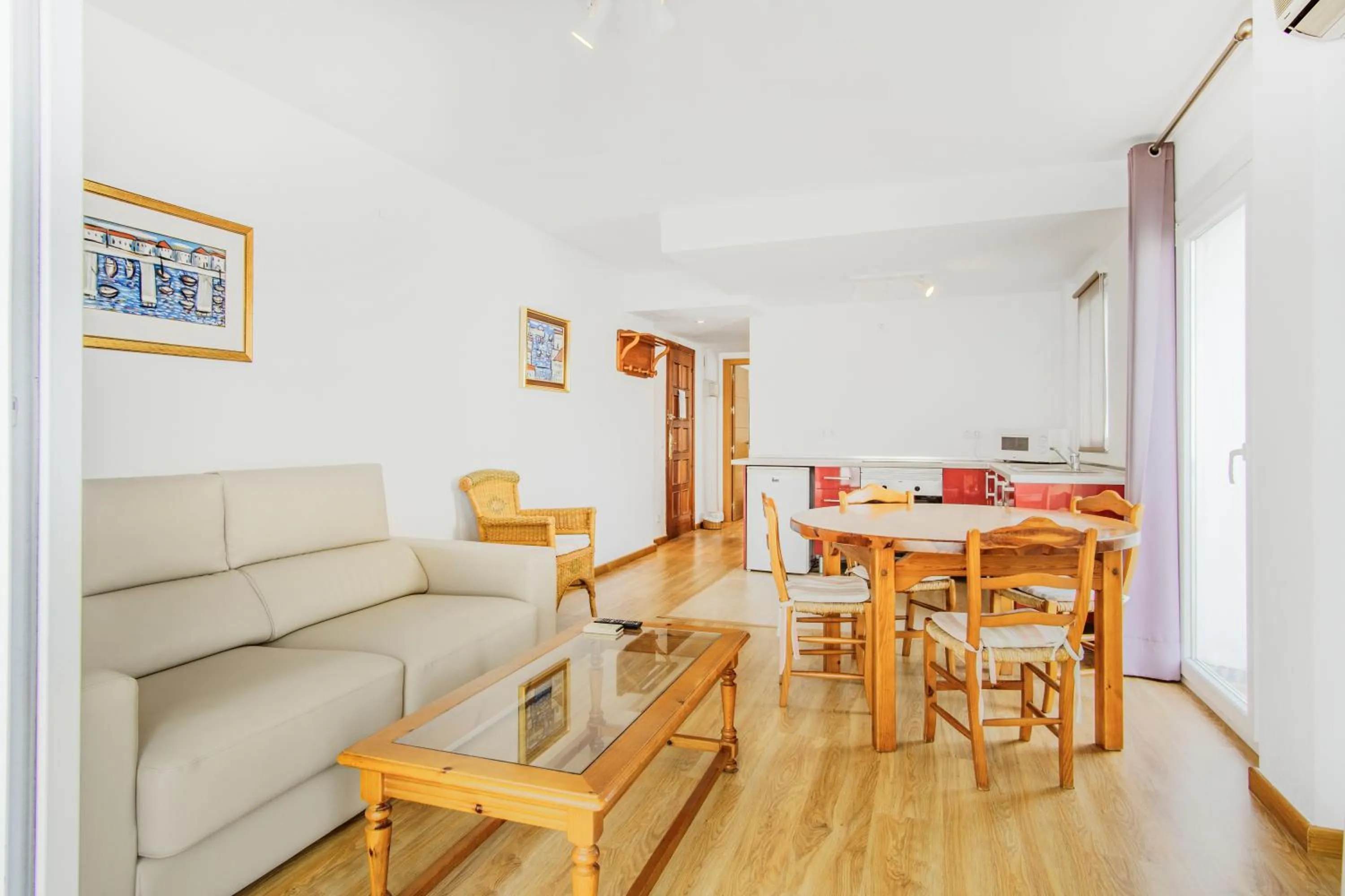 Living room in Duquesa Harbour Club Aparthotel