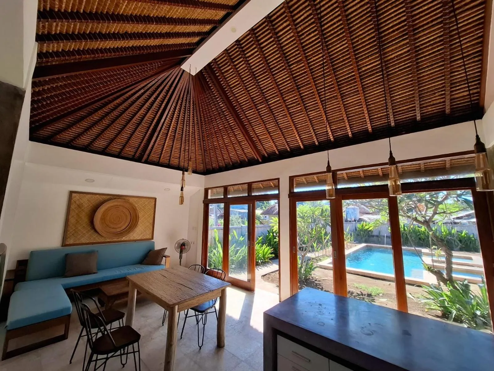 Pool view in Guava Garden