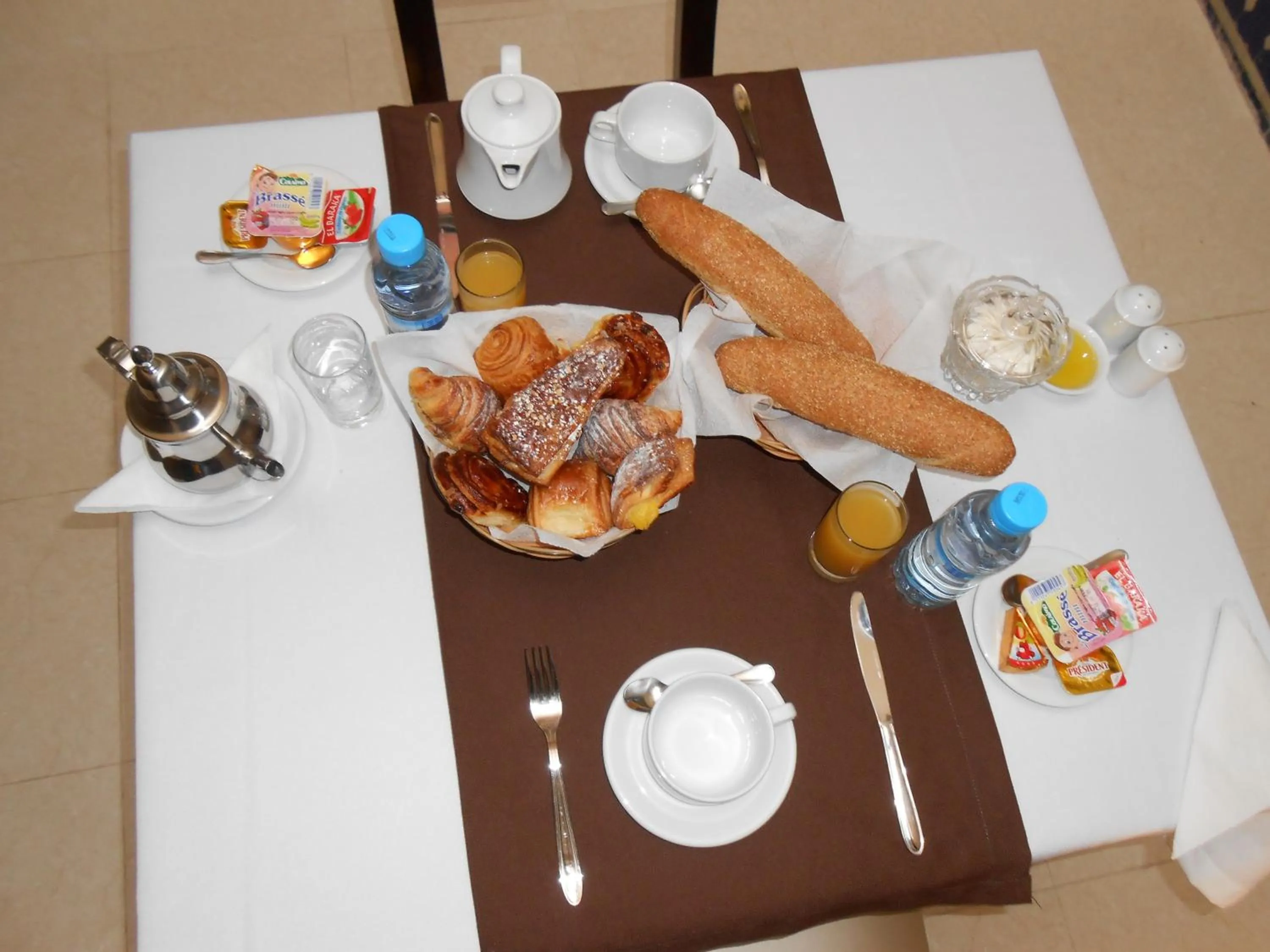 Breakfast in Al Akhawayn