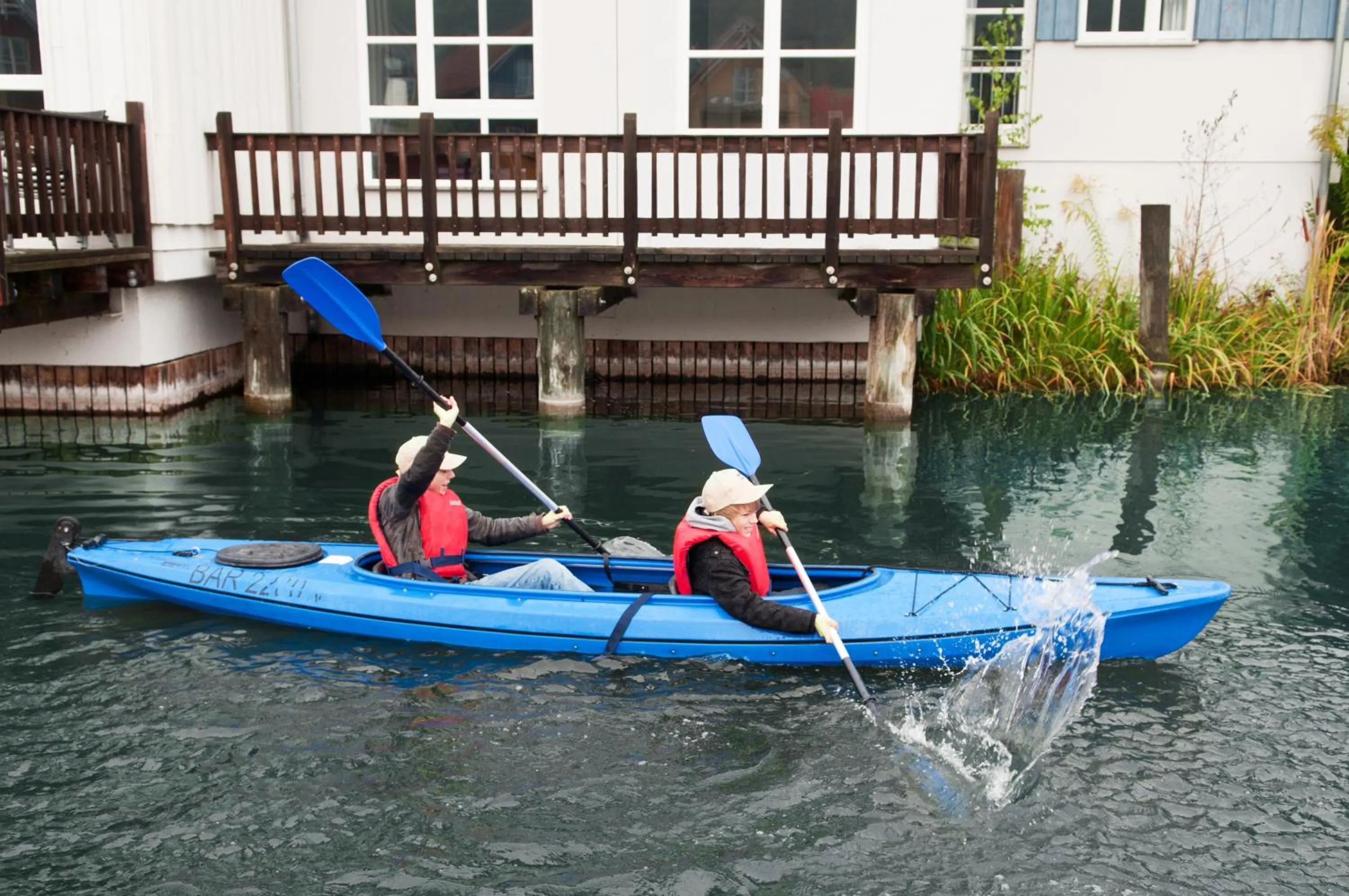Canoeing in Precise Resort Marina Wolfsbruch - Familienapartments