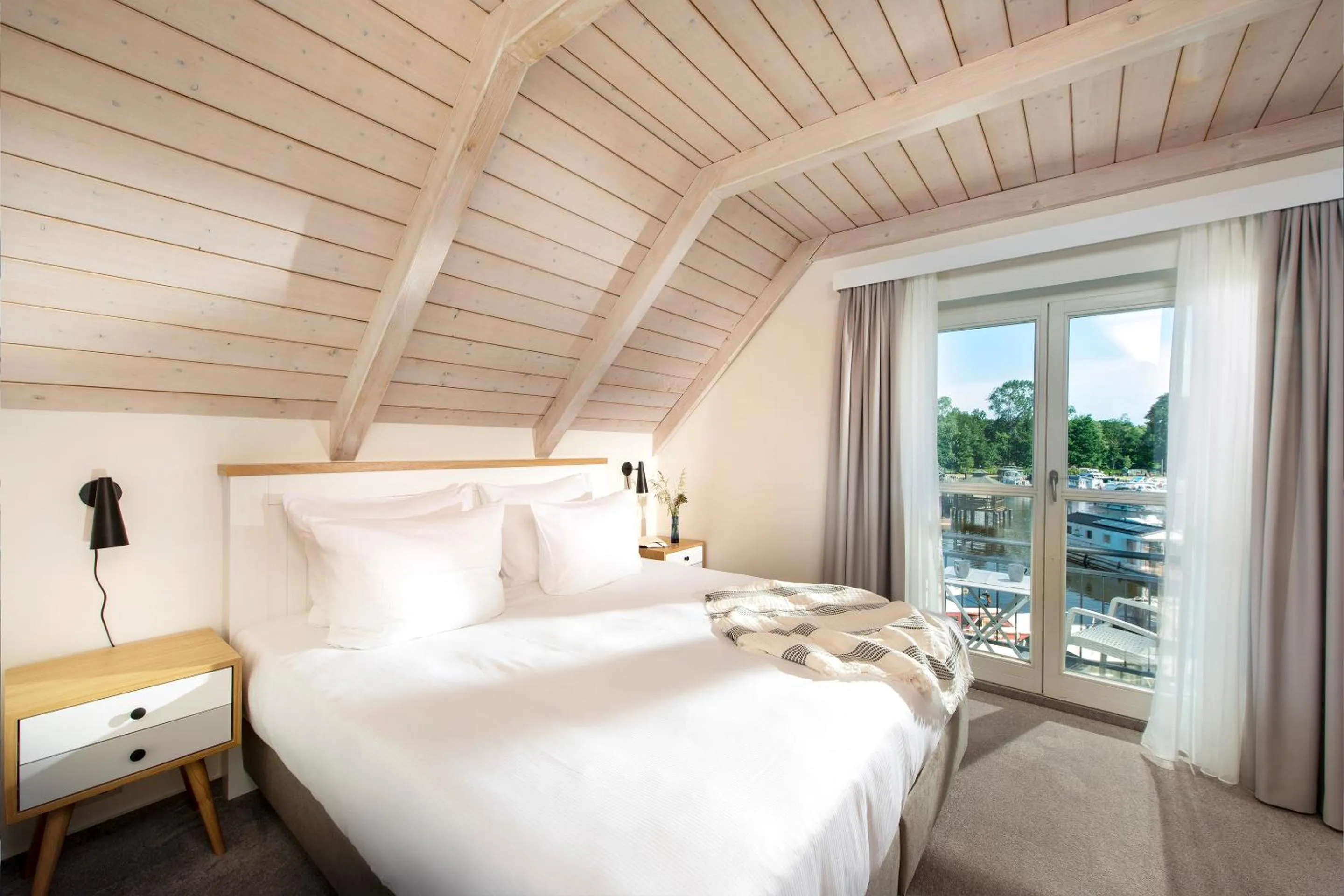 Bedroom, Bed in Precise Resort Marina Wolfsbruch - Familienapartments