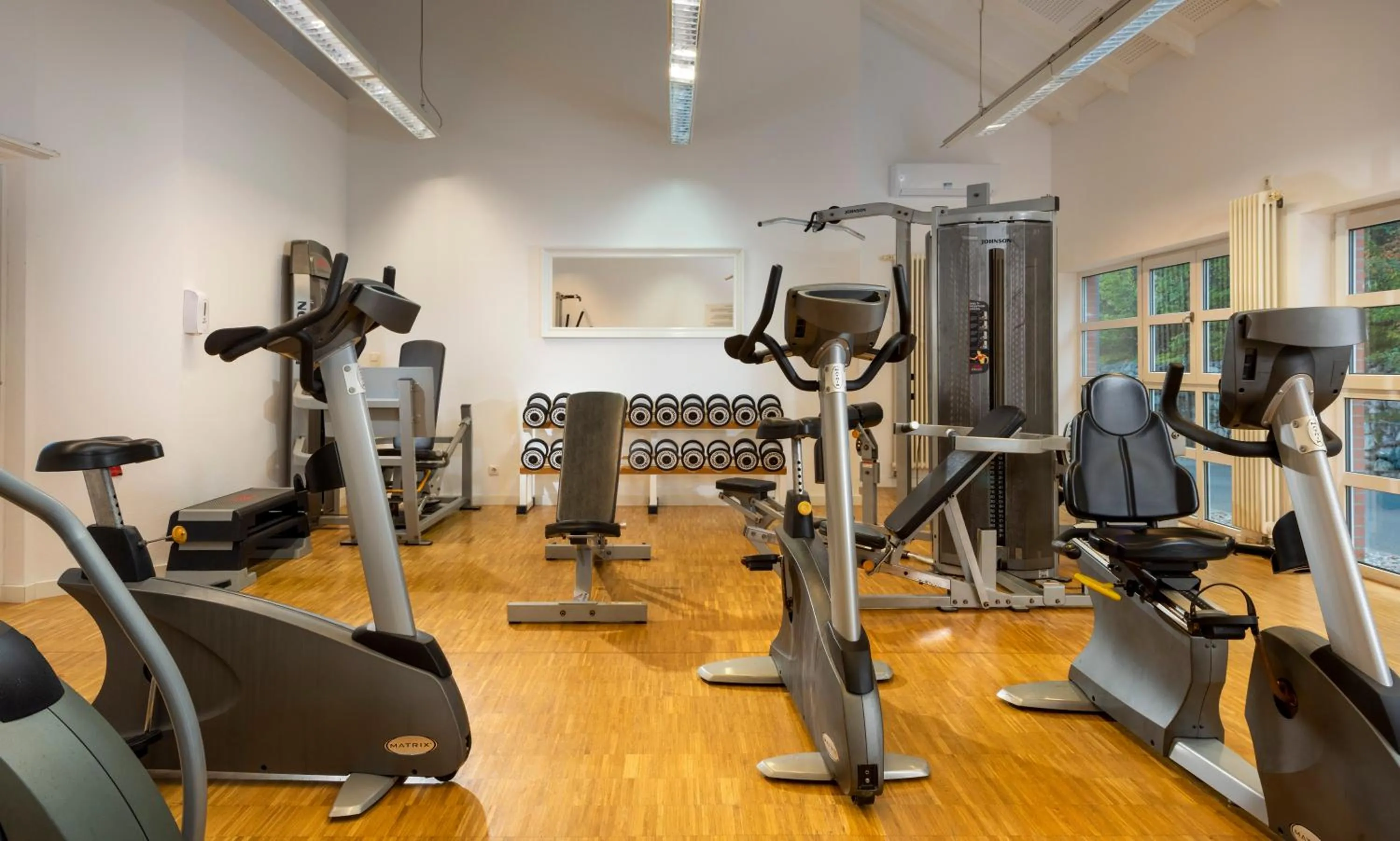 Fitness centre/facilities in Precise Resort Marina Wolfsbruch - Familienapartments