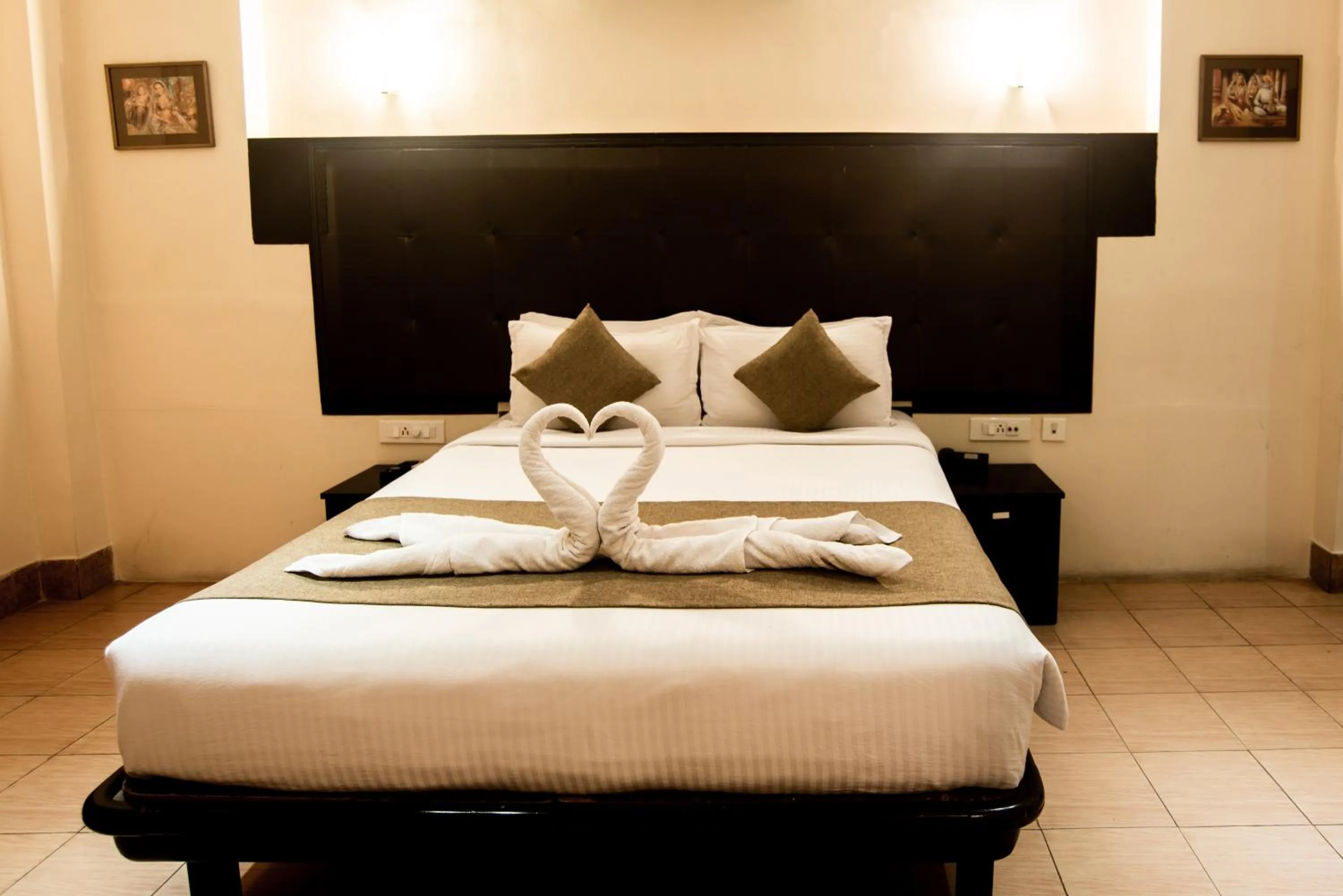 Bed in Polo Tura Hotel