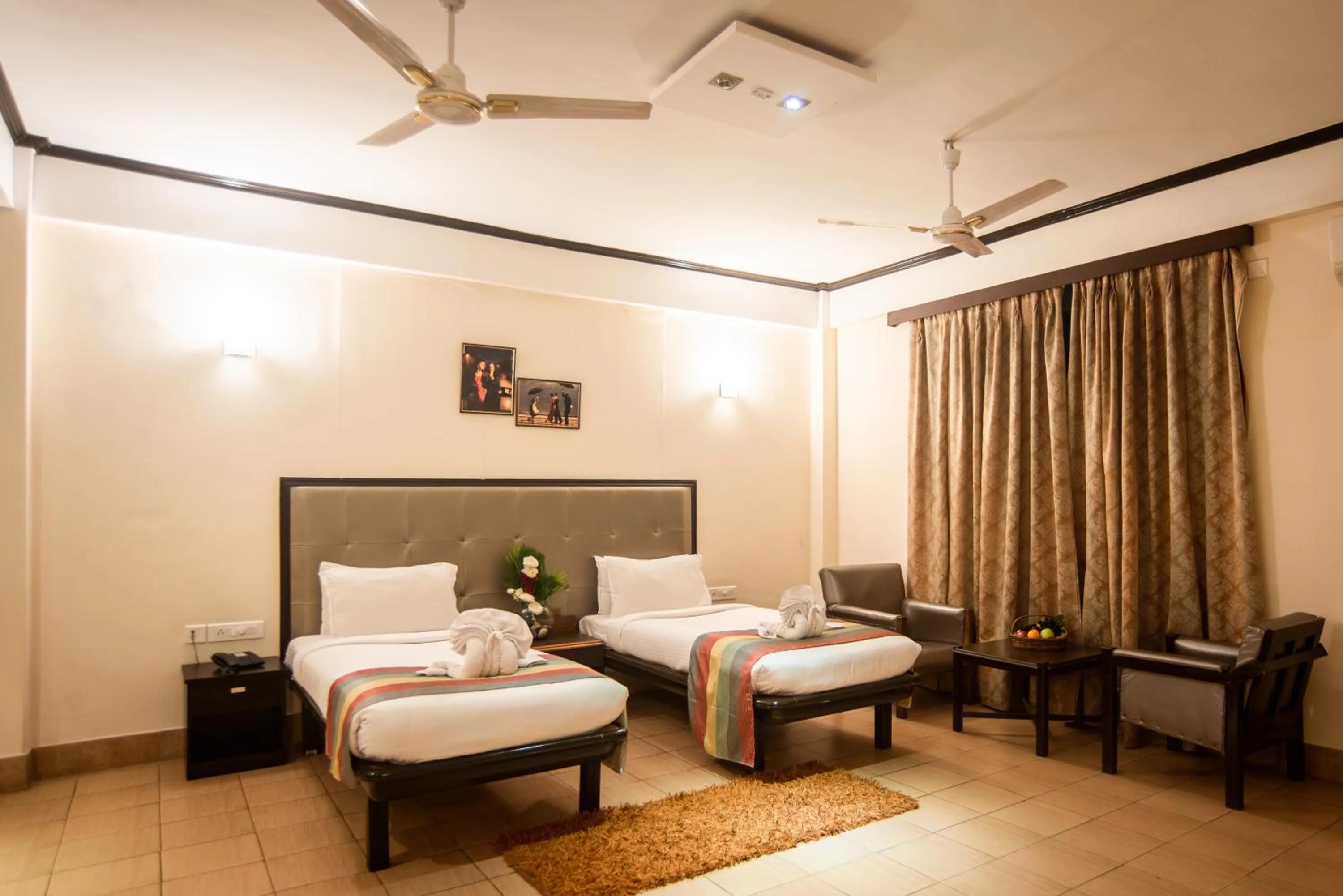 Bed in Polo Tura Hotel