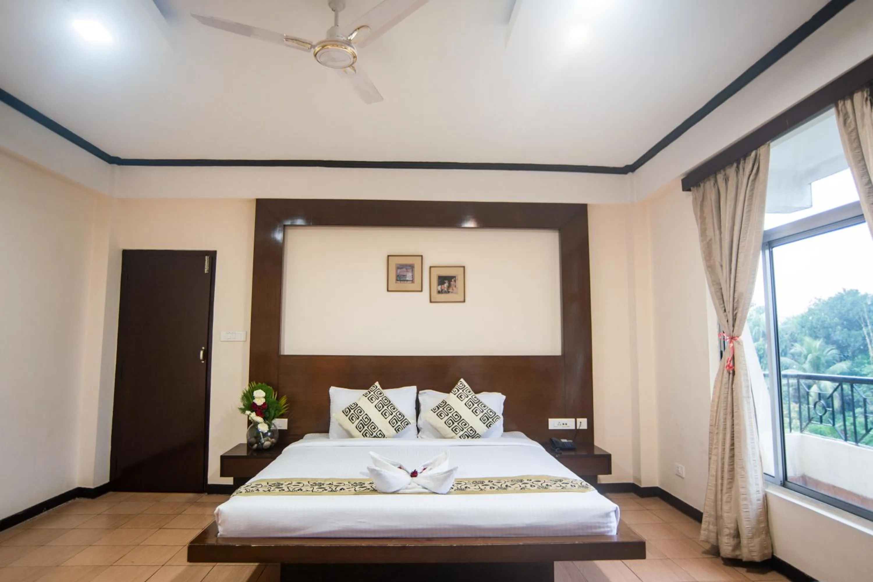 Bed in Polo Tura Hotel