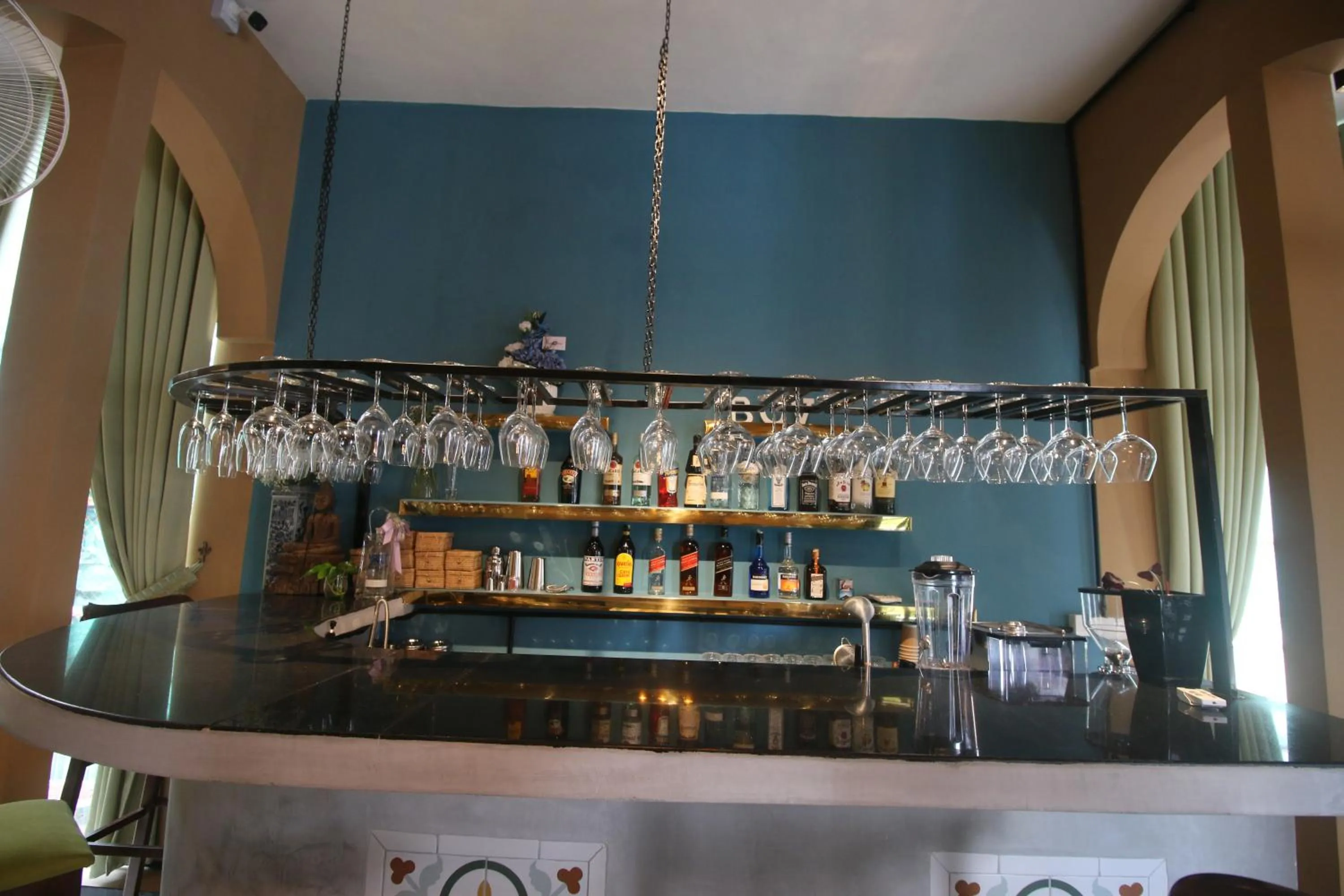 Lounge or bar in Bat Chum Villa