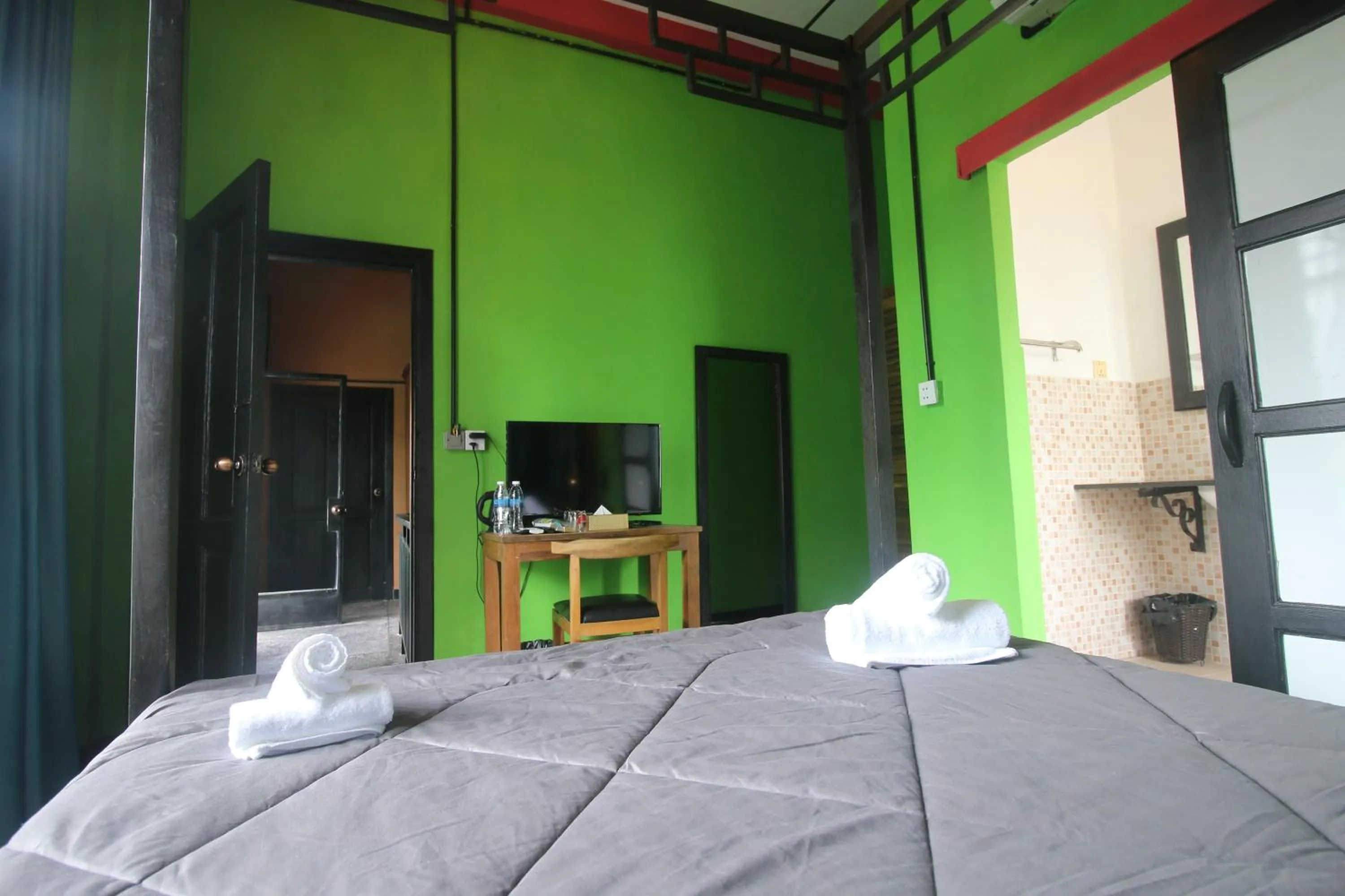 Bed in Bat Chum Villa