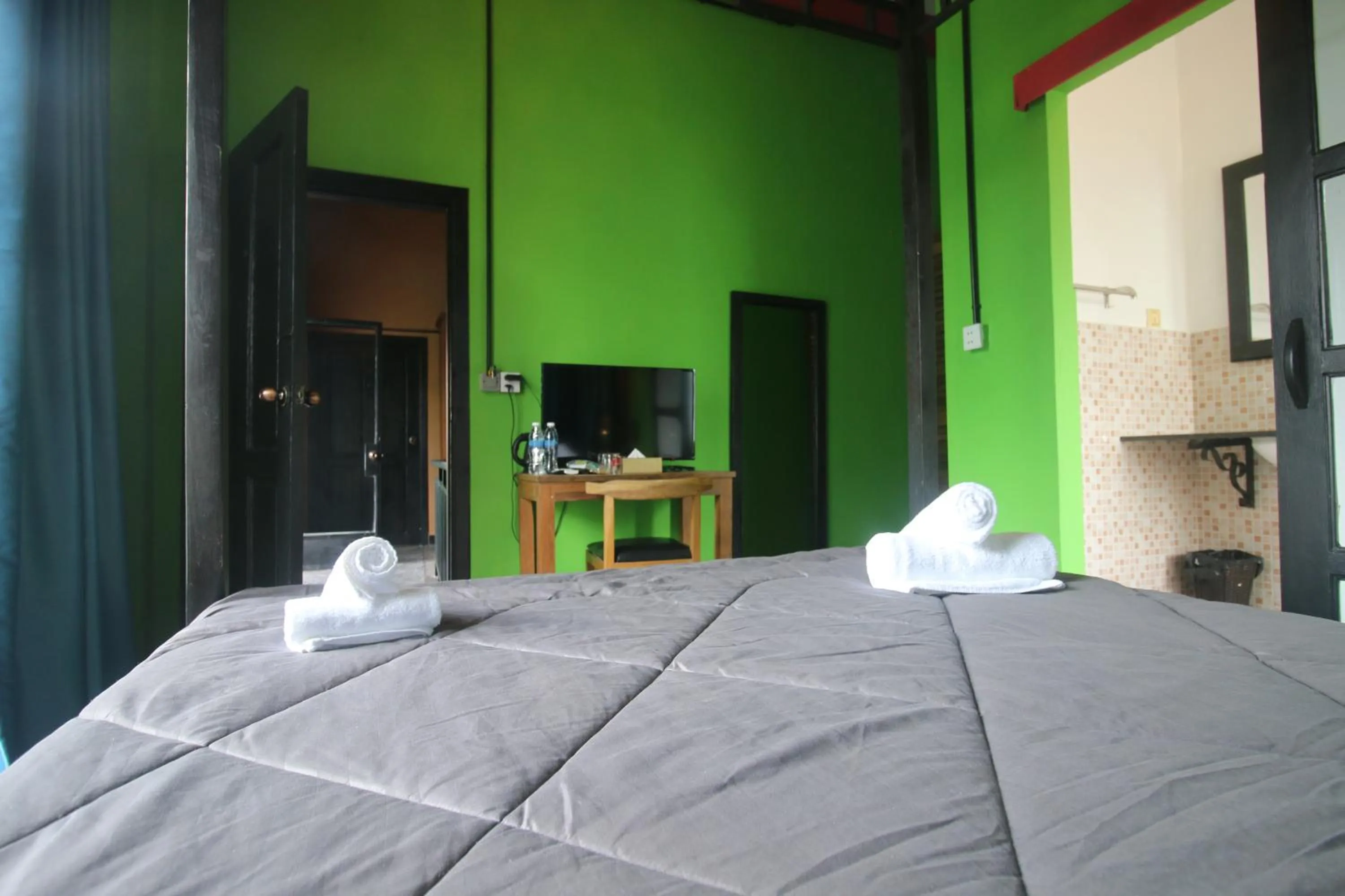 Bed in Bat Chum Villa