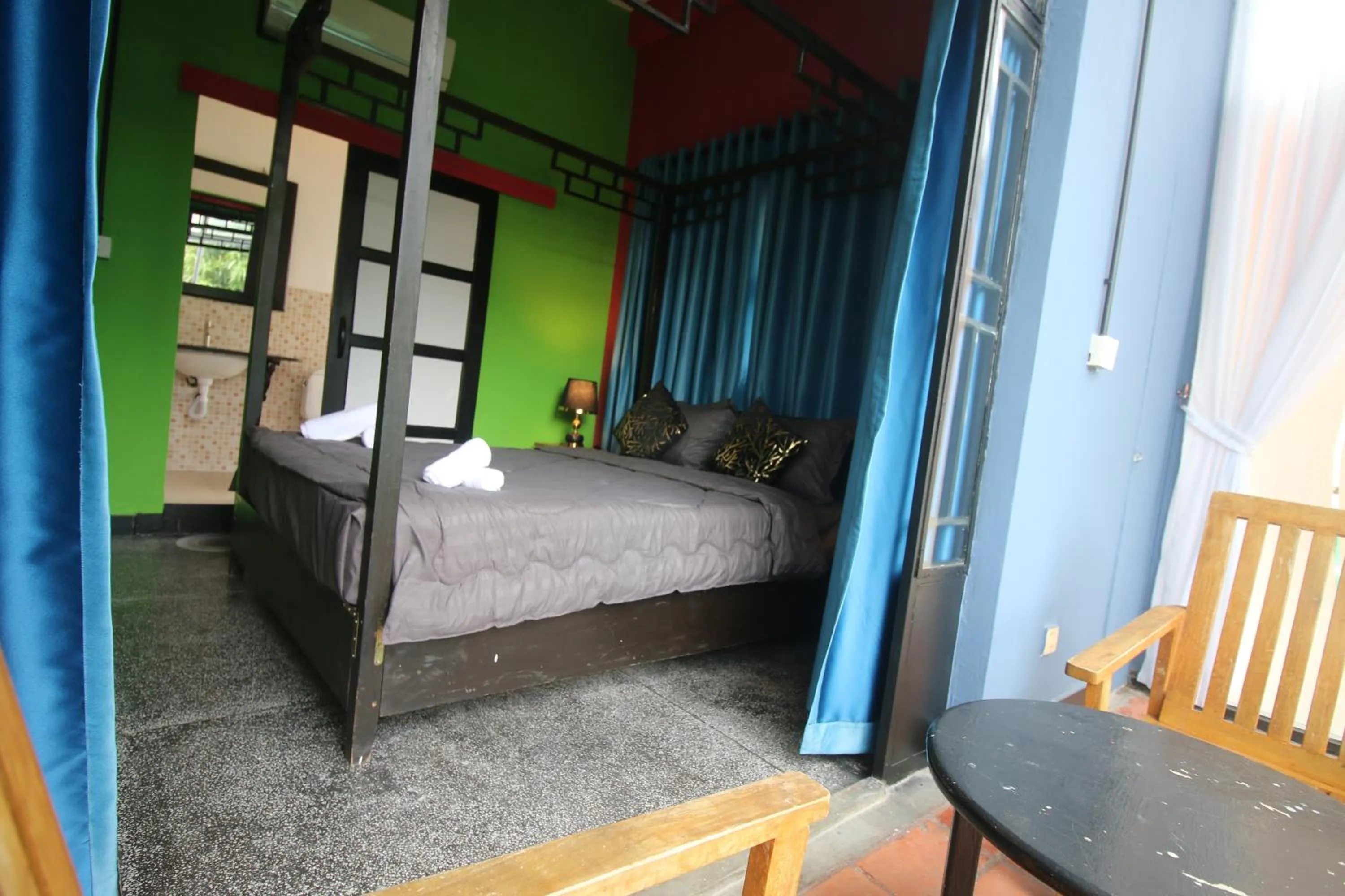 Bed in Bat Chum Villa