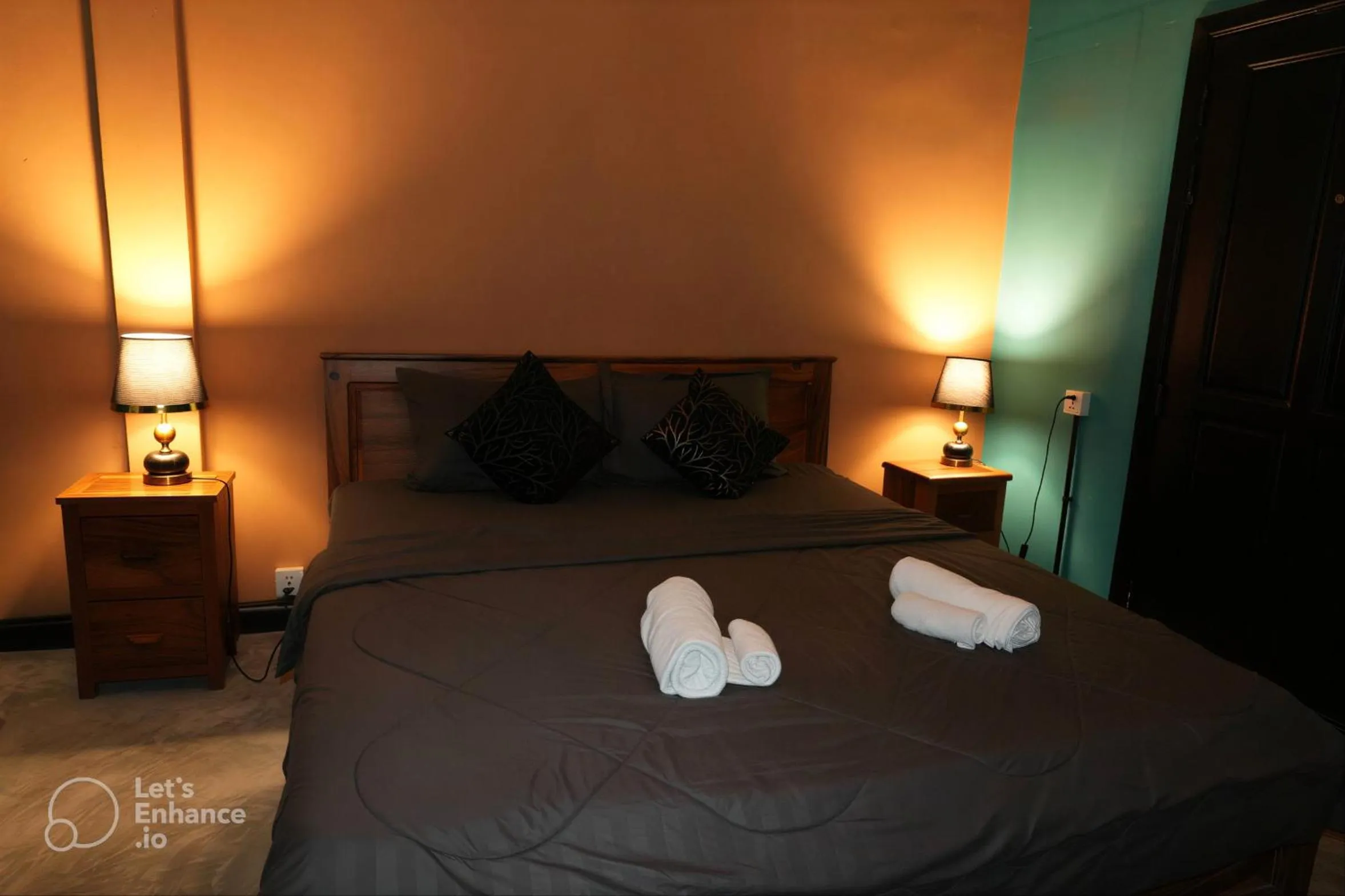 Bedroom, Bed in Bat Chum Villa