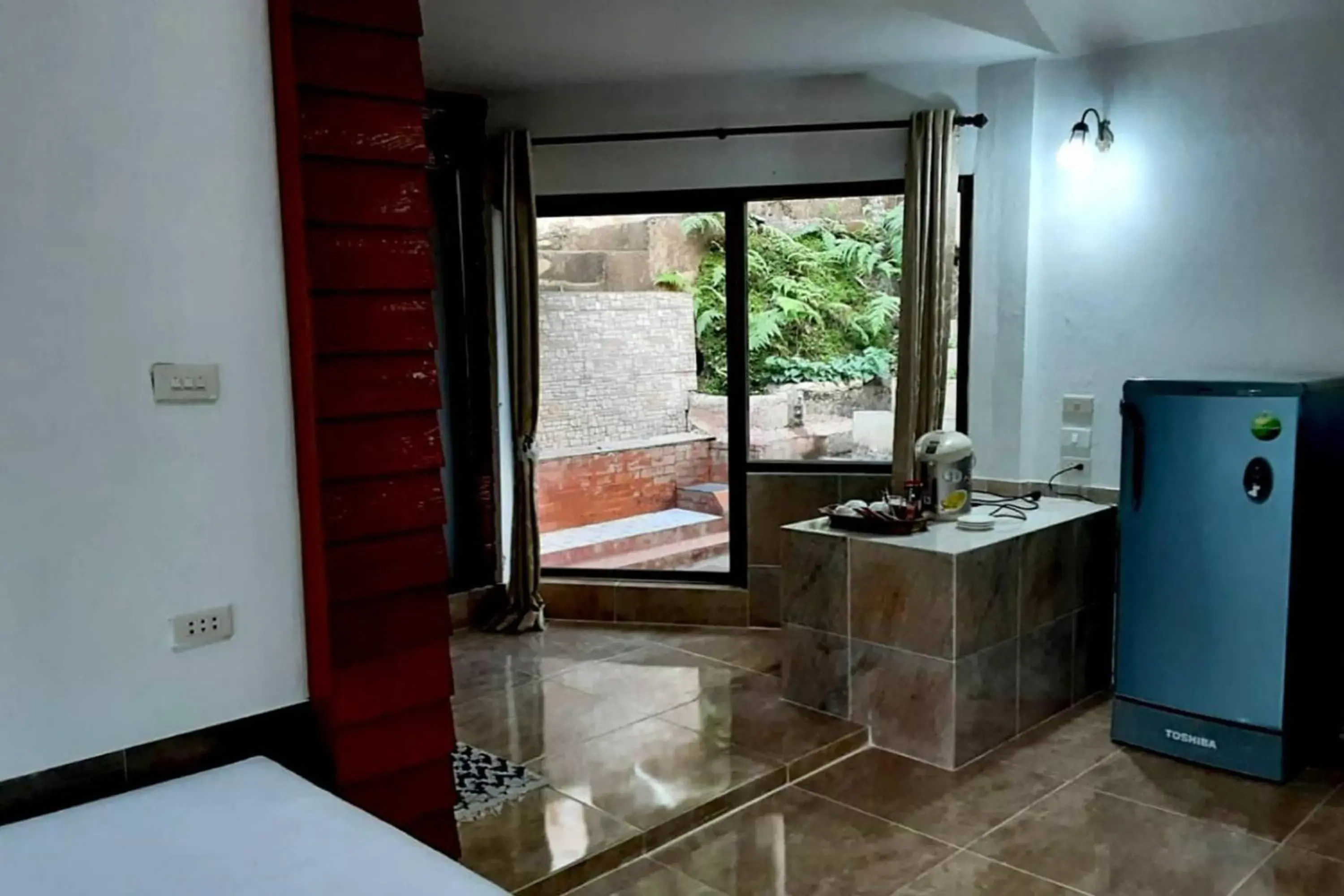 Bedroom in The Cascade - Mae Taeng Waterfall Bungalows Bedroom in The Cascade - Mae Taeng Waterfall Bungalows