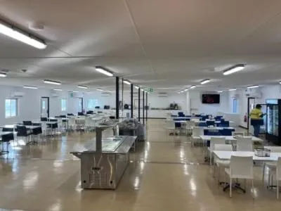 Dining area in Summer Port Lodge