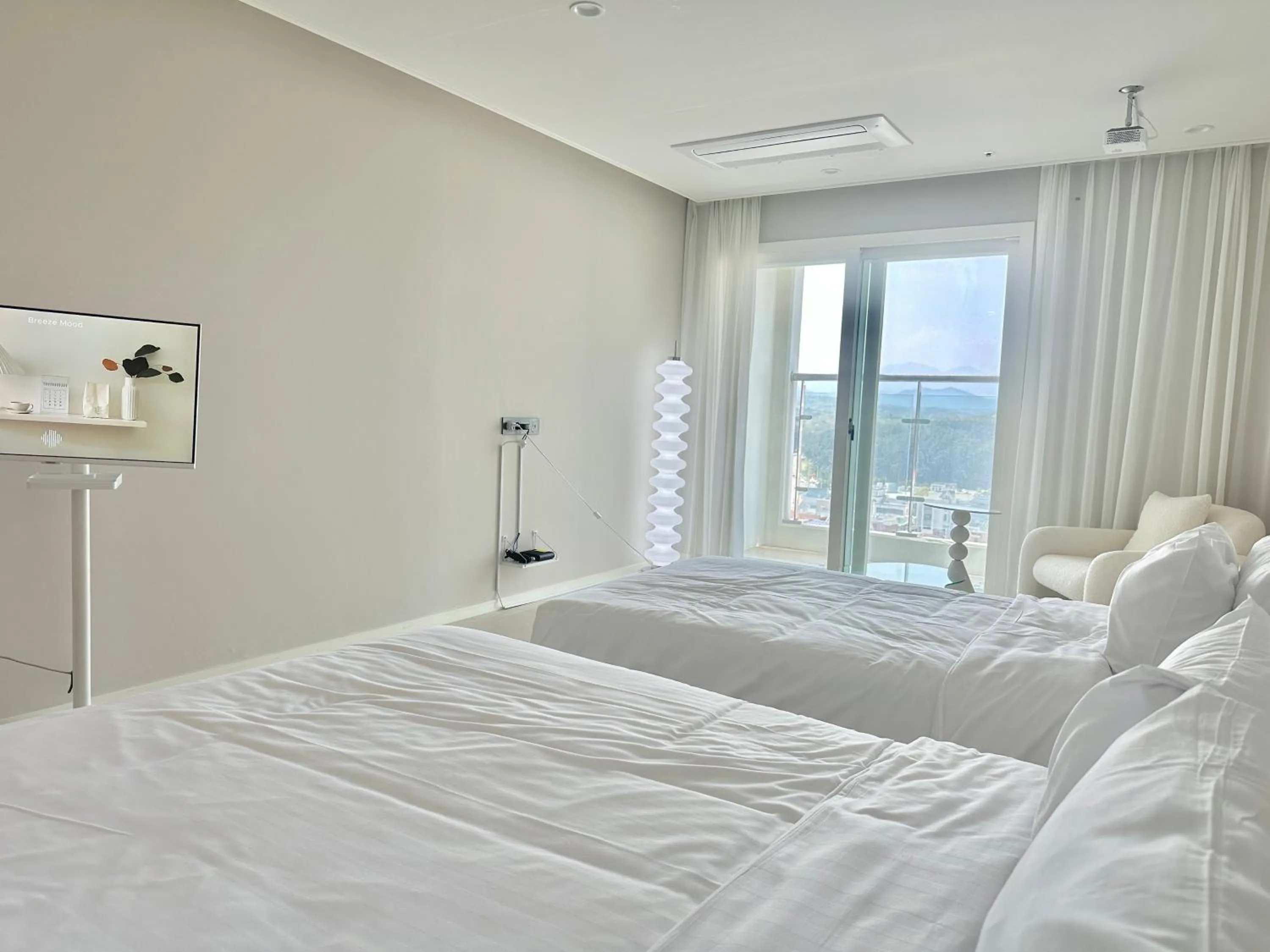 Bed in Le Bleu Naksan by Orot