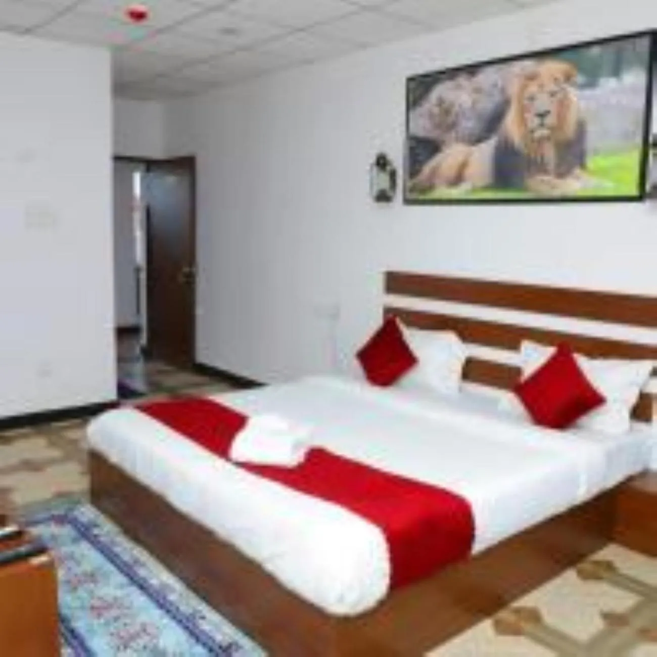 Bed in VITS Select Diamond Resort Sasan Gir