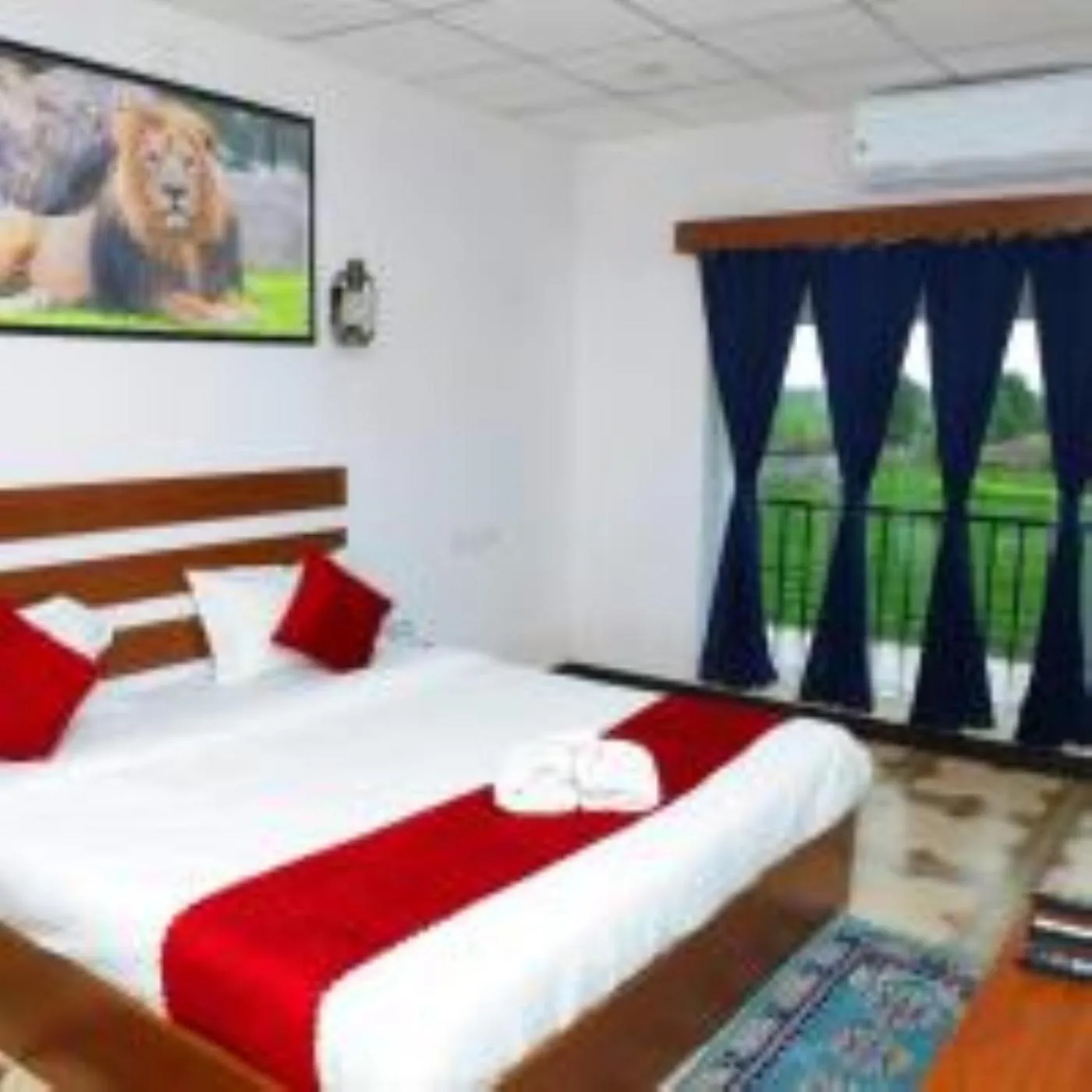 Bed in VITS Select Diamond Resort Sasan Gir