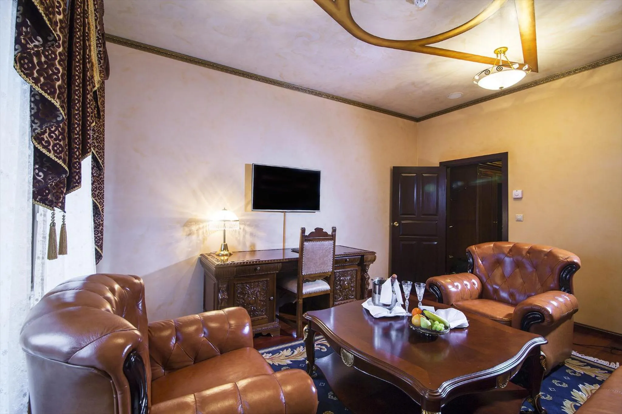 Living room in Rubezahl-Marienbad Luxury Historical Castle Hotel & Golf-Castle Hotel Collection