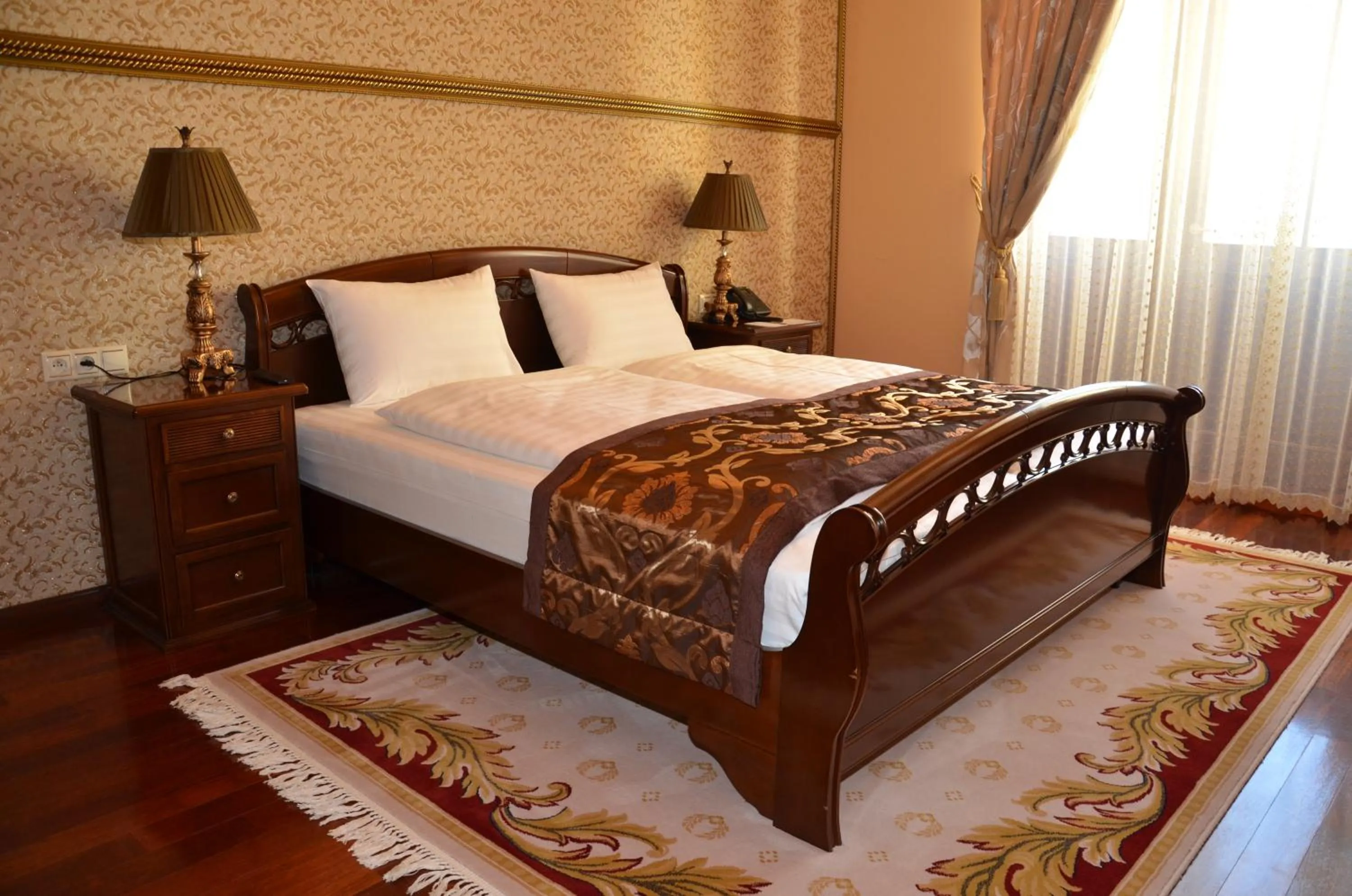 Bed in Rubezahl-Marienbad Luxury Historical Castle Hotel & Golf-Castle Hotel Collection