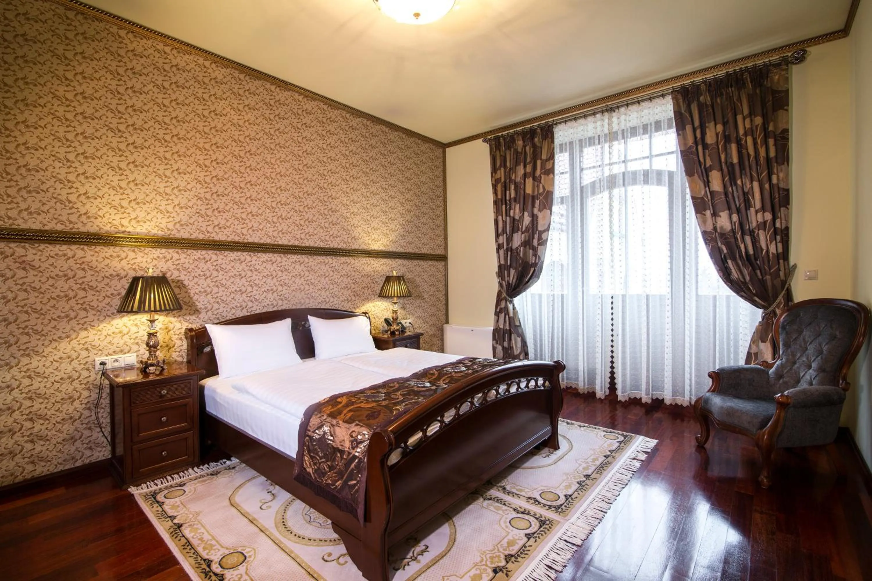 Bed in Rubezahl-Marienbad Luxury Historical Castle Hotel & Golf-Castle Hotel Collection