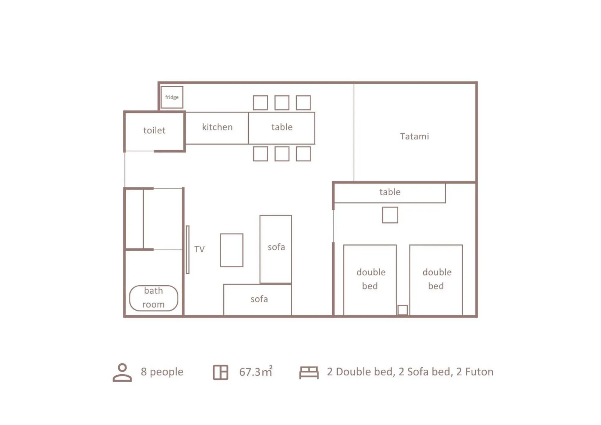 Floor plan in Minn STATION Ai Nagoya