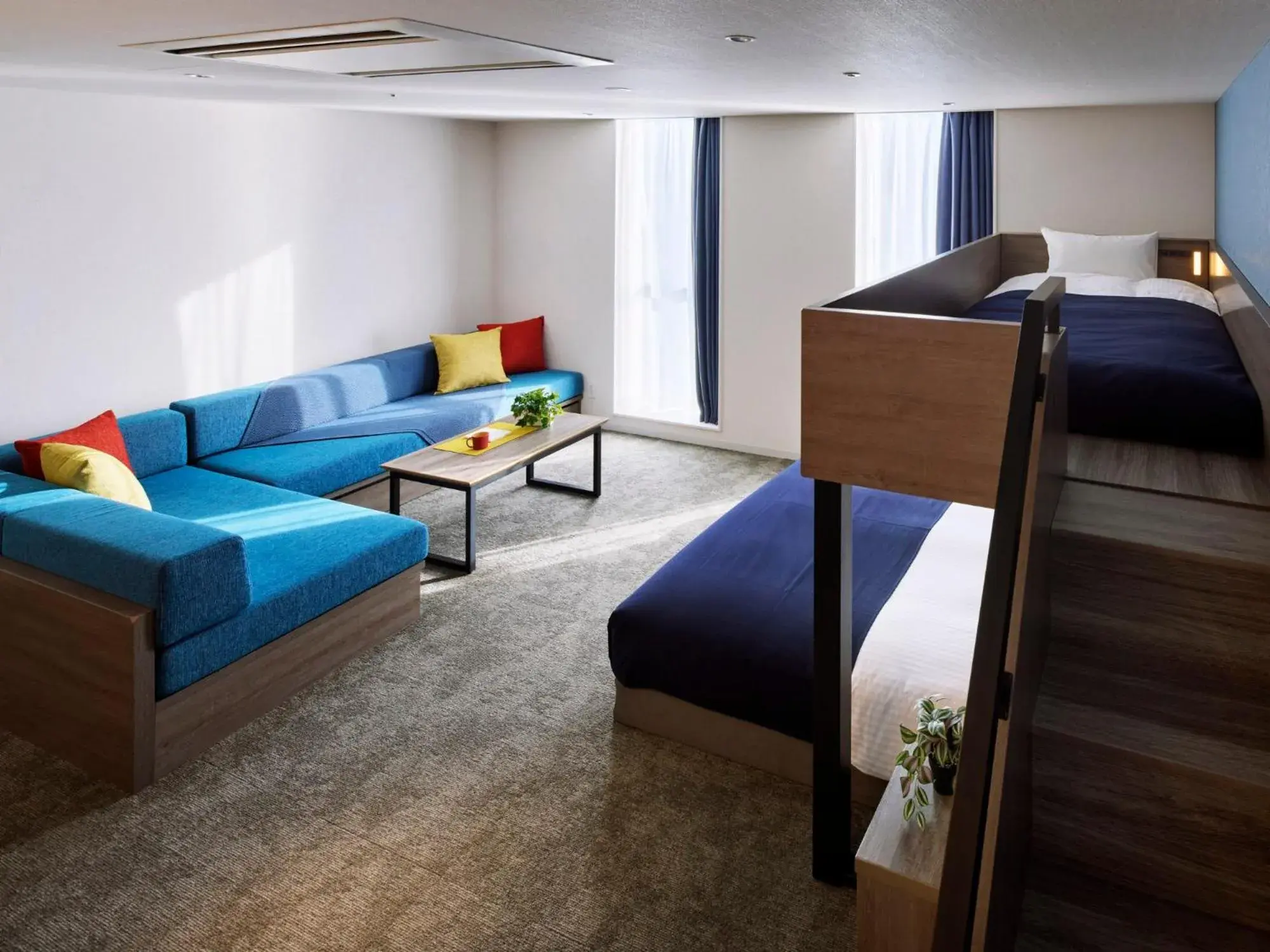 Living room, Bed in Minn STATION Ai Nagoya Living room, Bed in Minn STATION Ai Nagoya