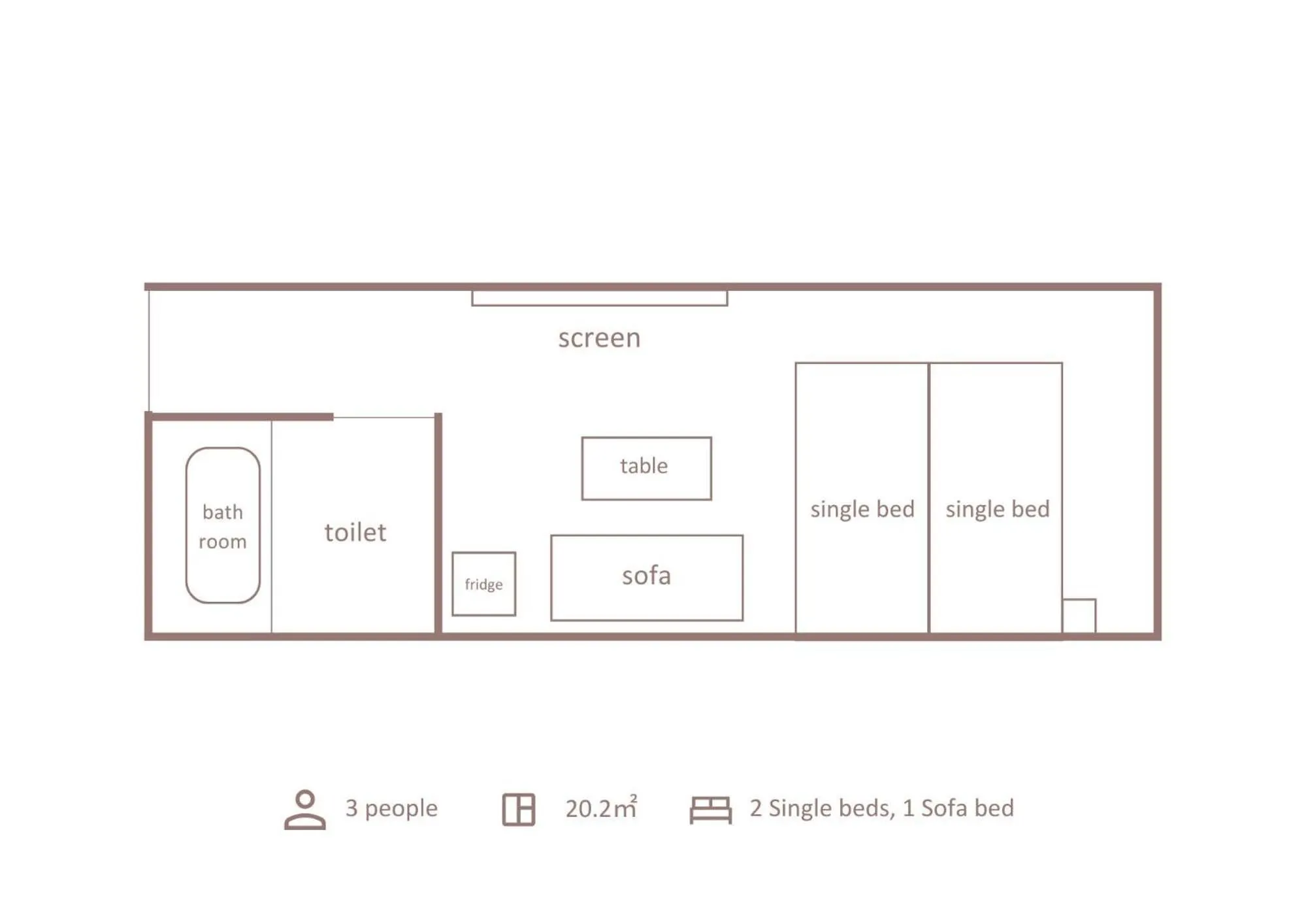 Floor plan in Minn STATION Ai Nagoya