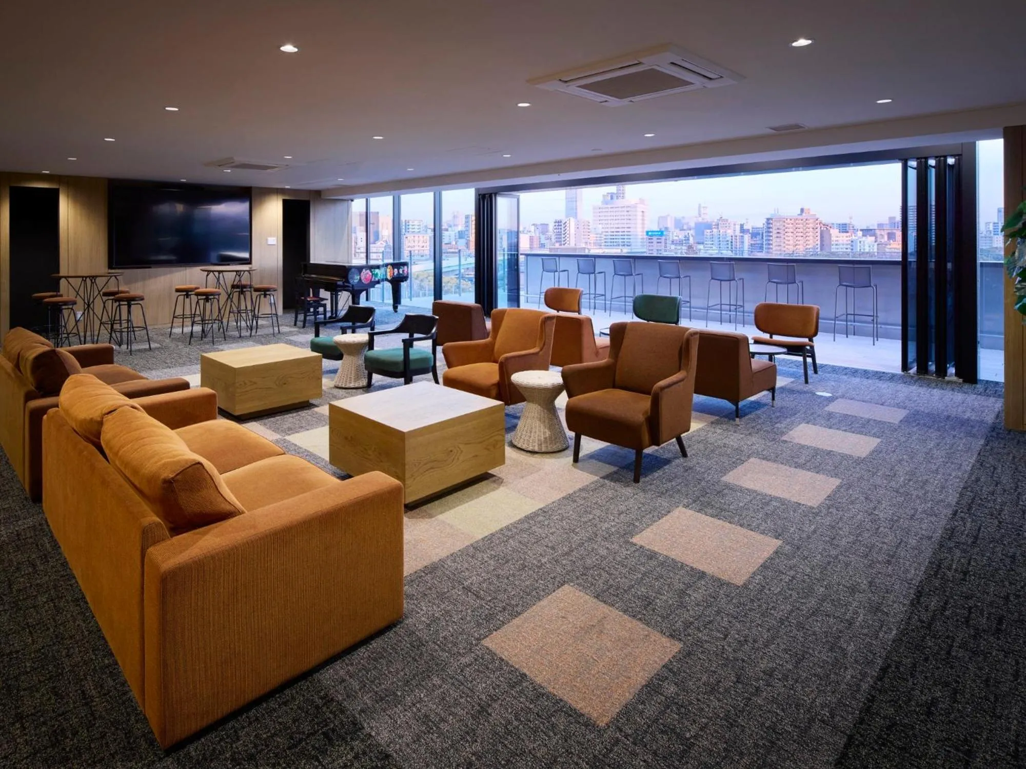 TV and multimedia in Minn STATION Ai Nagoya