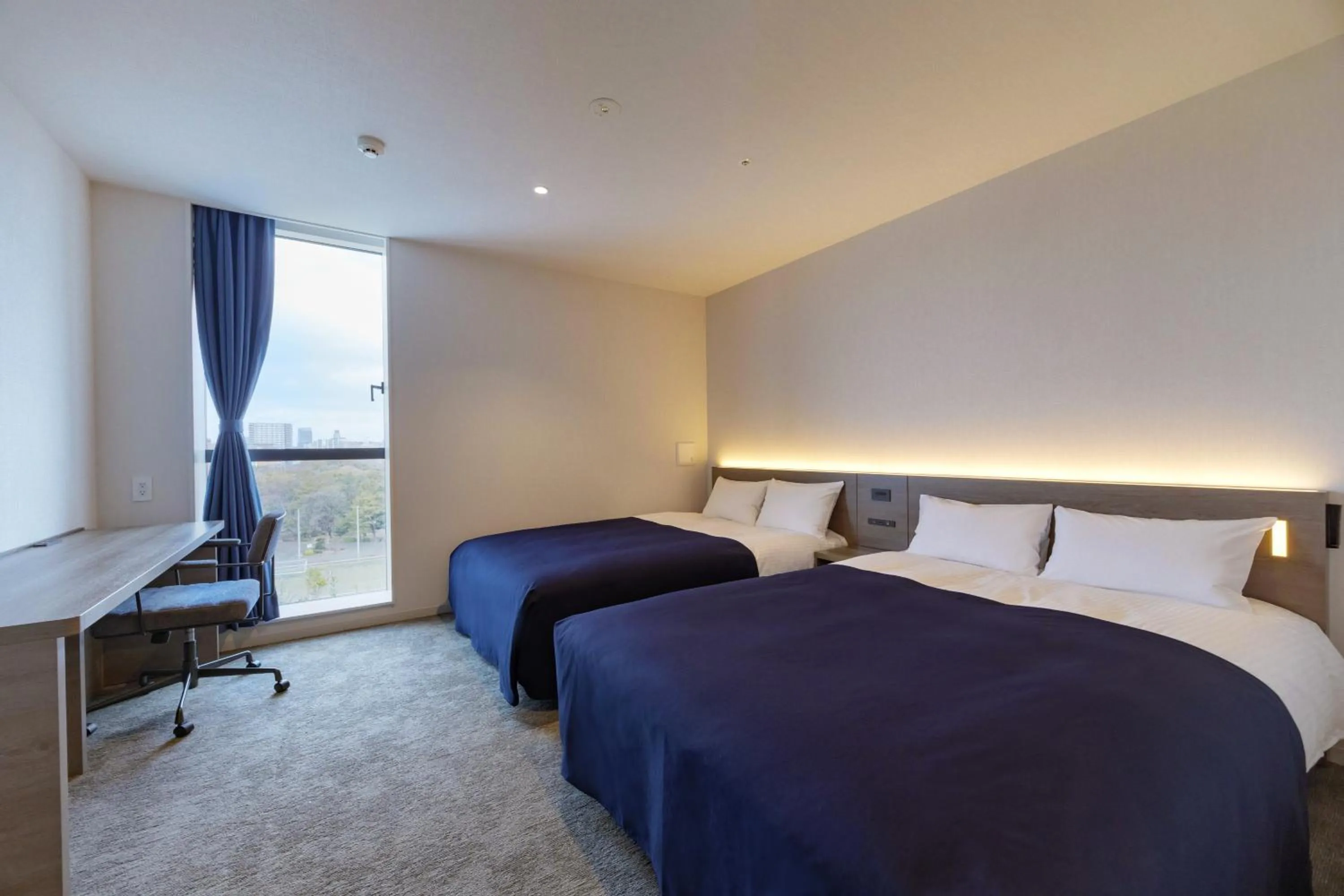 Bedroom, Bed in Minn STATION Ai Nagoya