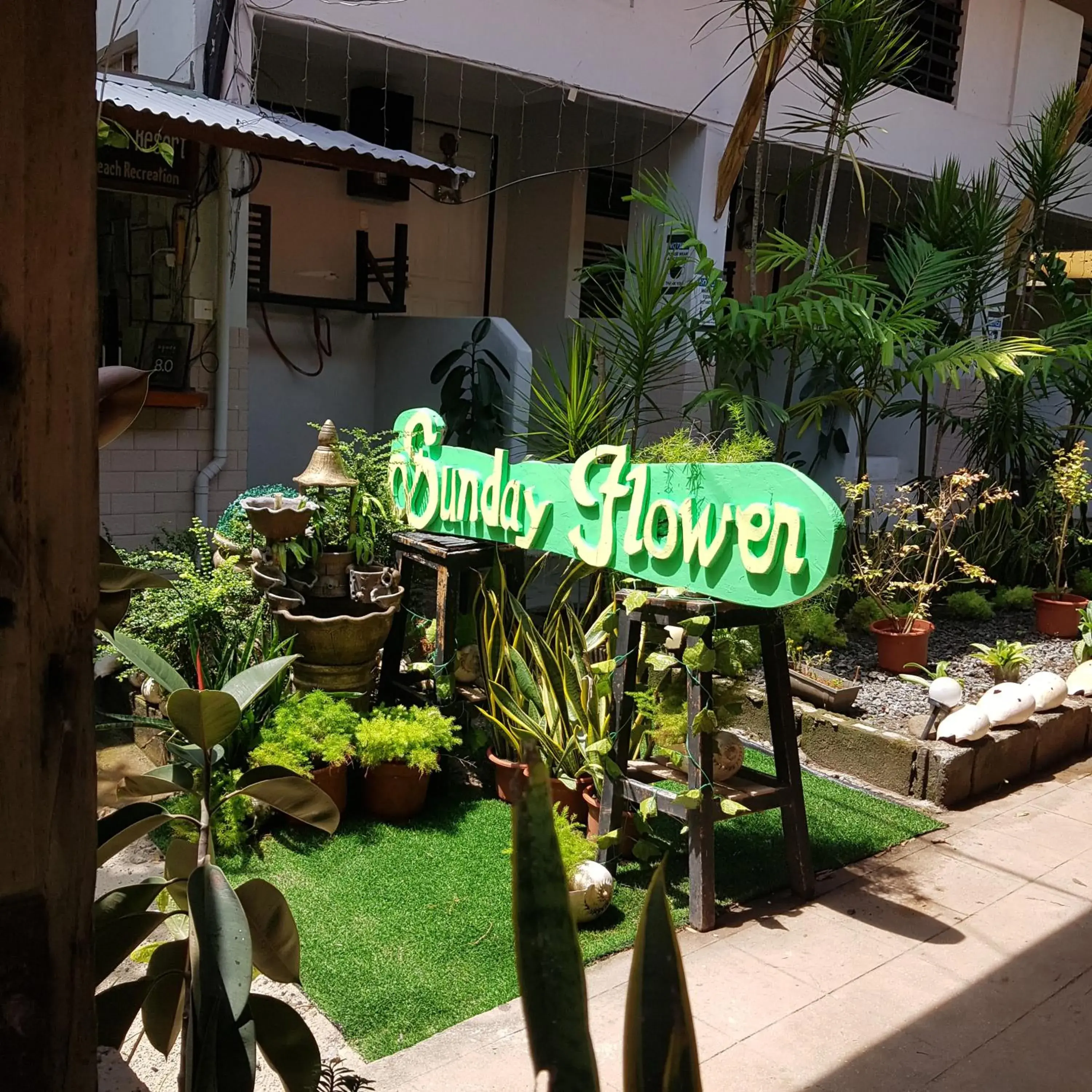 Property building in Sunday flower hotel and beach resort Property building in Sunday flower hotel and beach resort