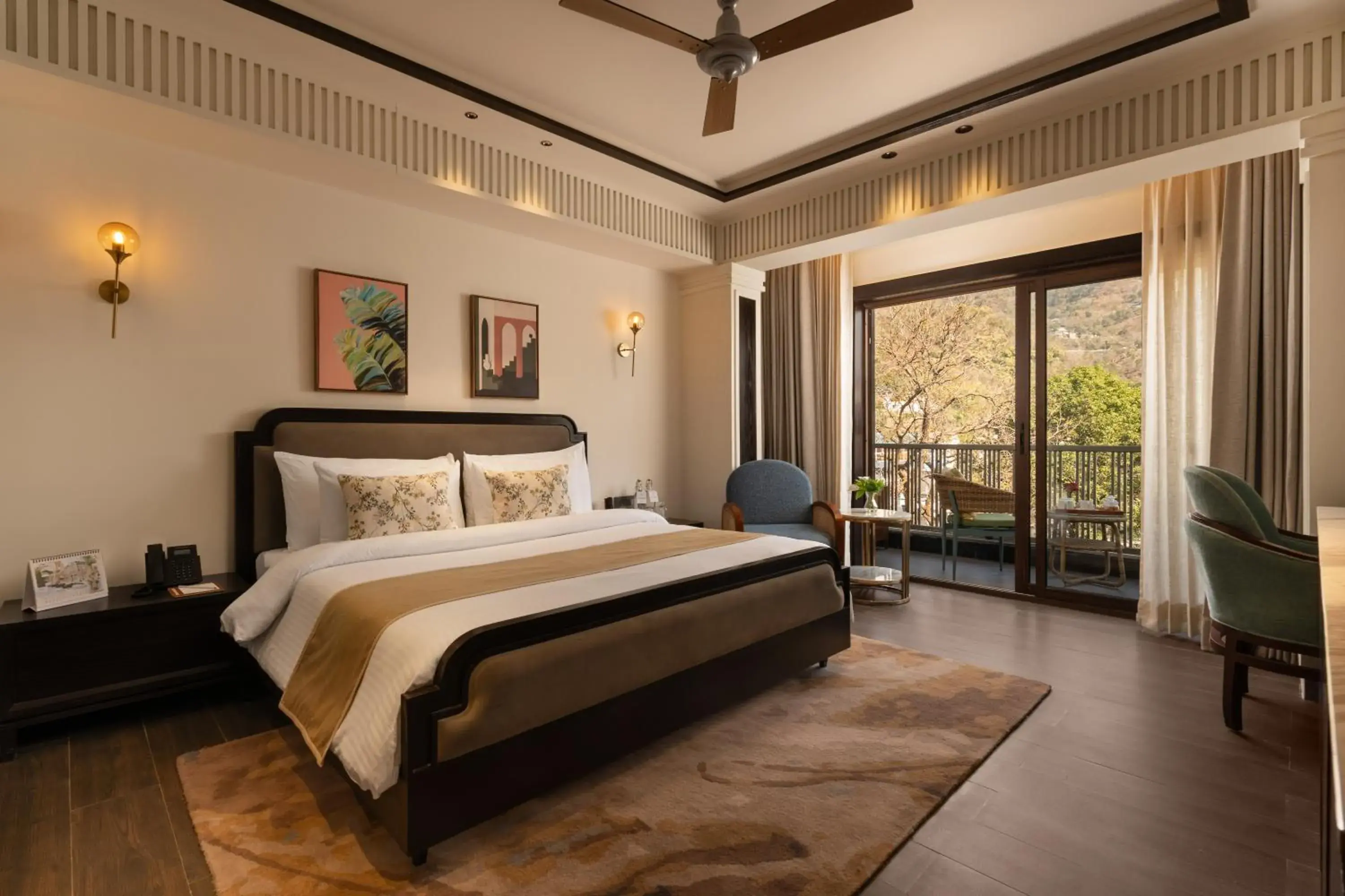 Premium King Room with Balcony in Auradoon, Dehradun - By Leisure Hotels Premium King Room with Balcony in Auradoon, Dehradun - By Leisure Hotels