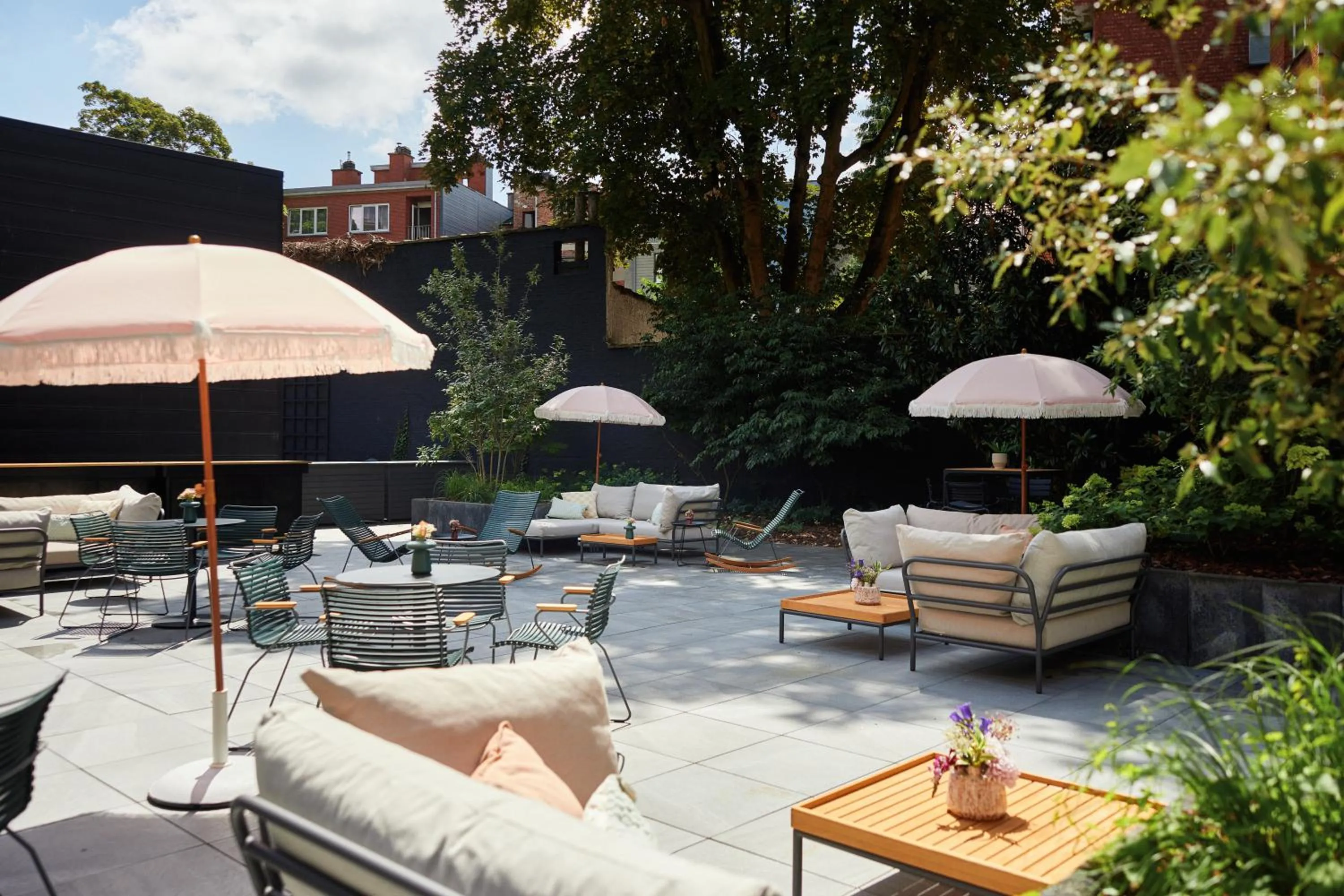 Balcony/Terrace in Van der Valk Hotel Park Lane Antwerpen