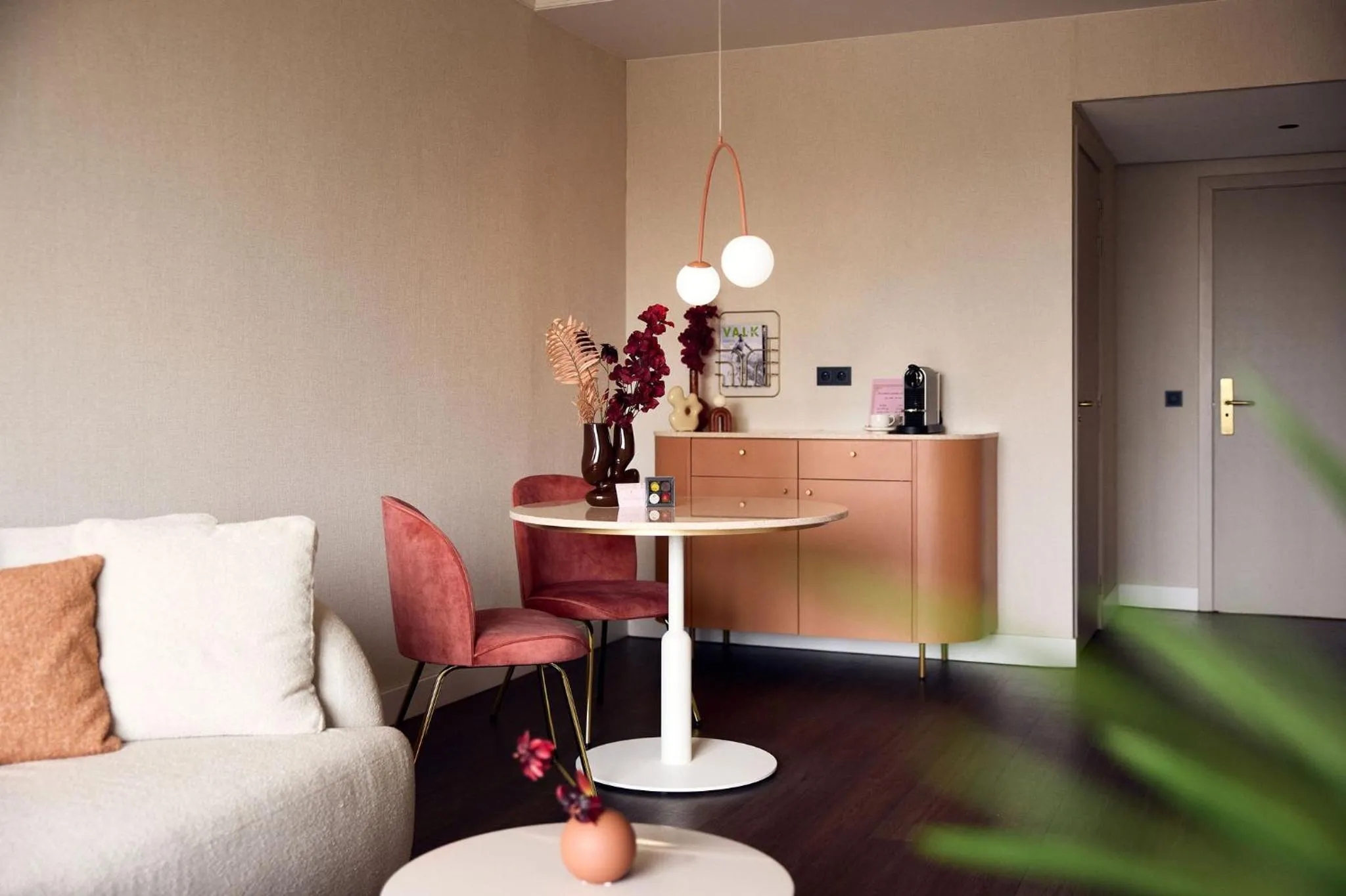 Seating area in Van der Valk Hotel Park Lane Antwerpen