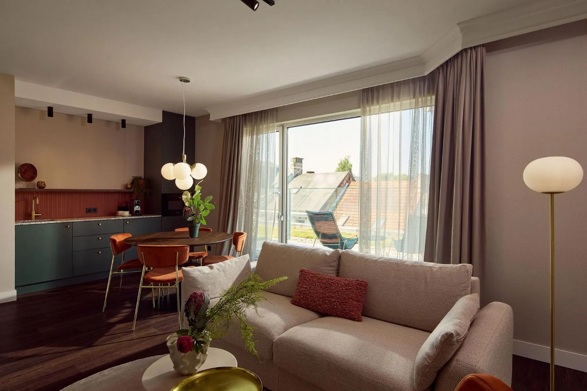 Kitchen or kitchenette in Van der Valk Hotel Park Lane Antwerpen