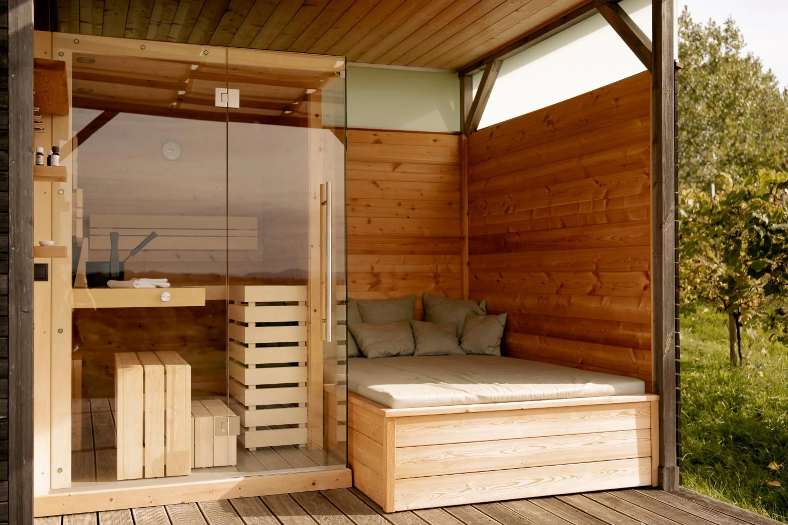 Natural landscape in Weingarten-Resort Unterlamm Loipersdorf - ADULTS ONLY