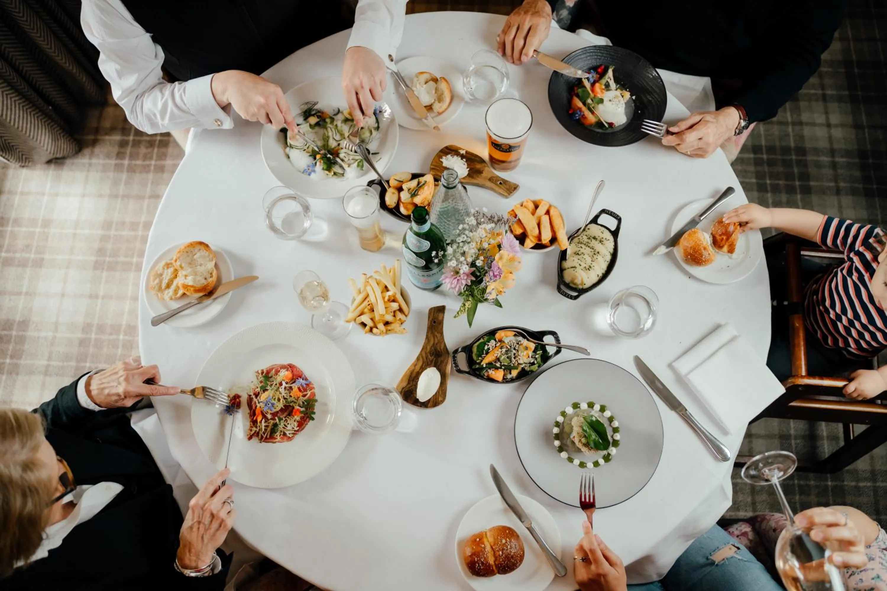 Dinner in The Pheasant Hotel