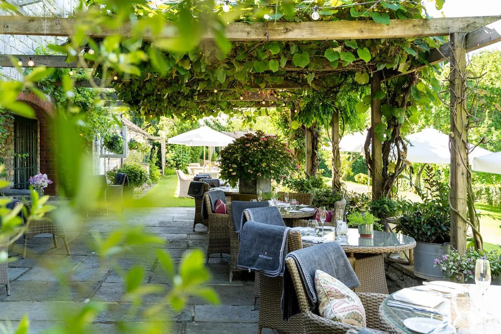 Balcony/Terrace in The Pheasant Hotel