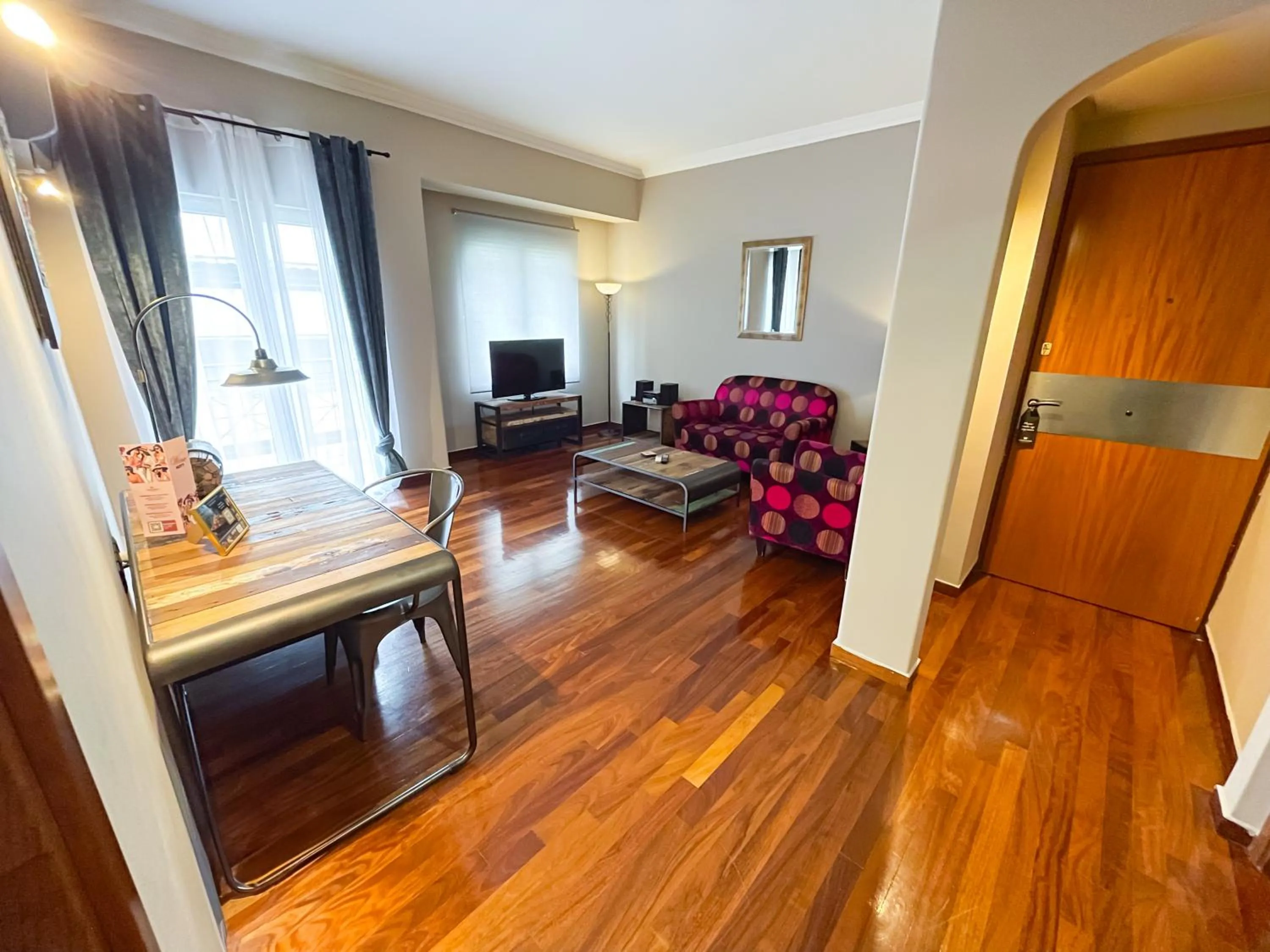 Living room in Andromeda Suites