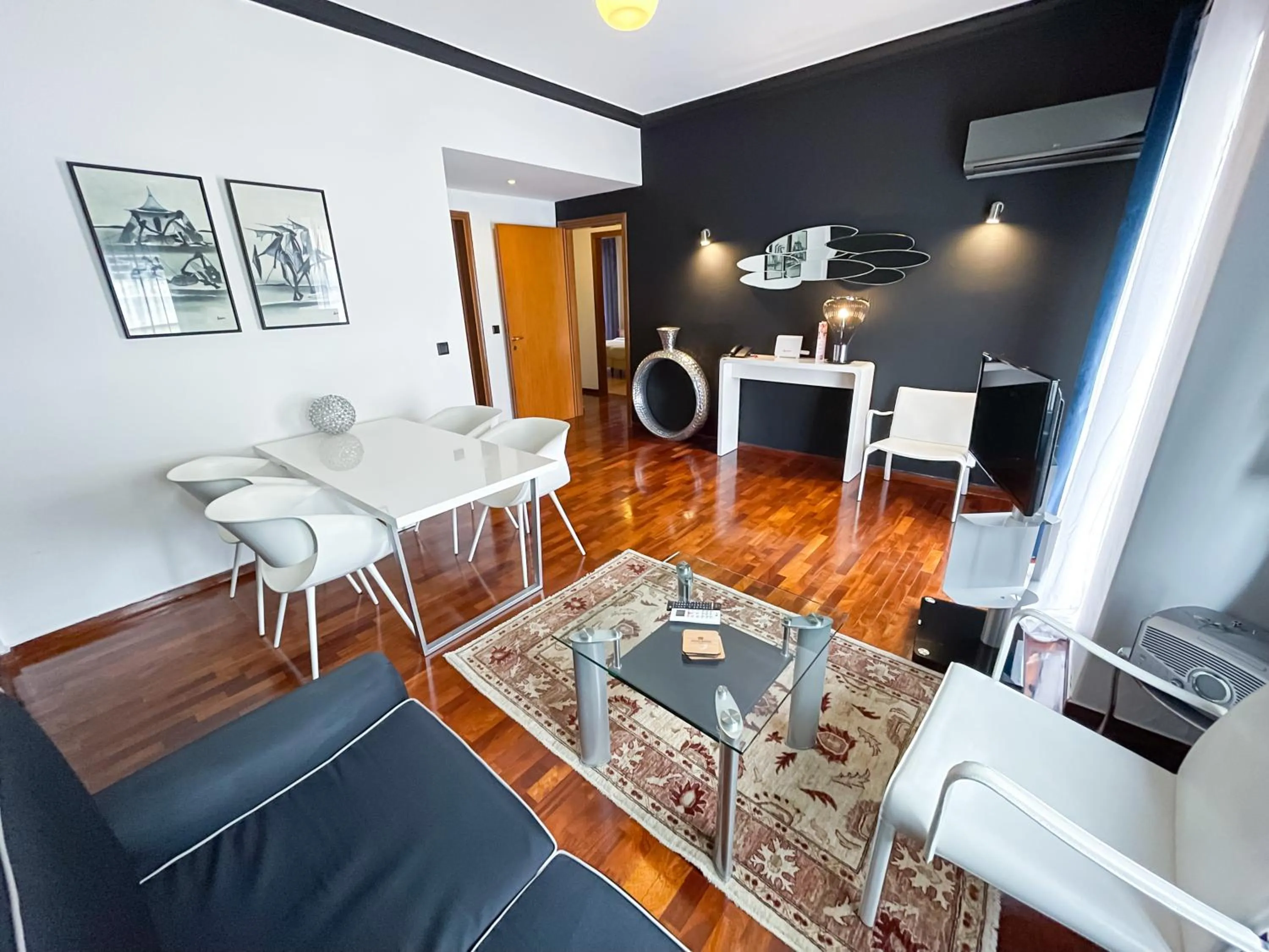 Living room in Andromeda Suites