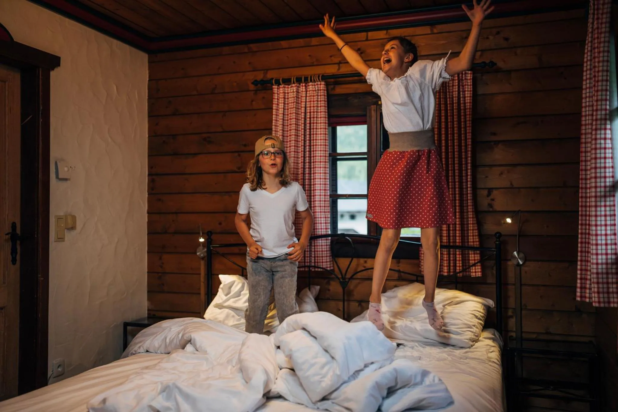 Bed in Slow Travel Resort Kirchleitn