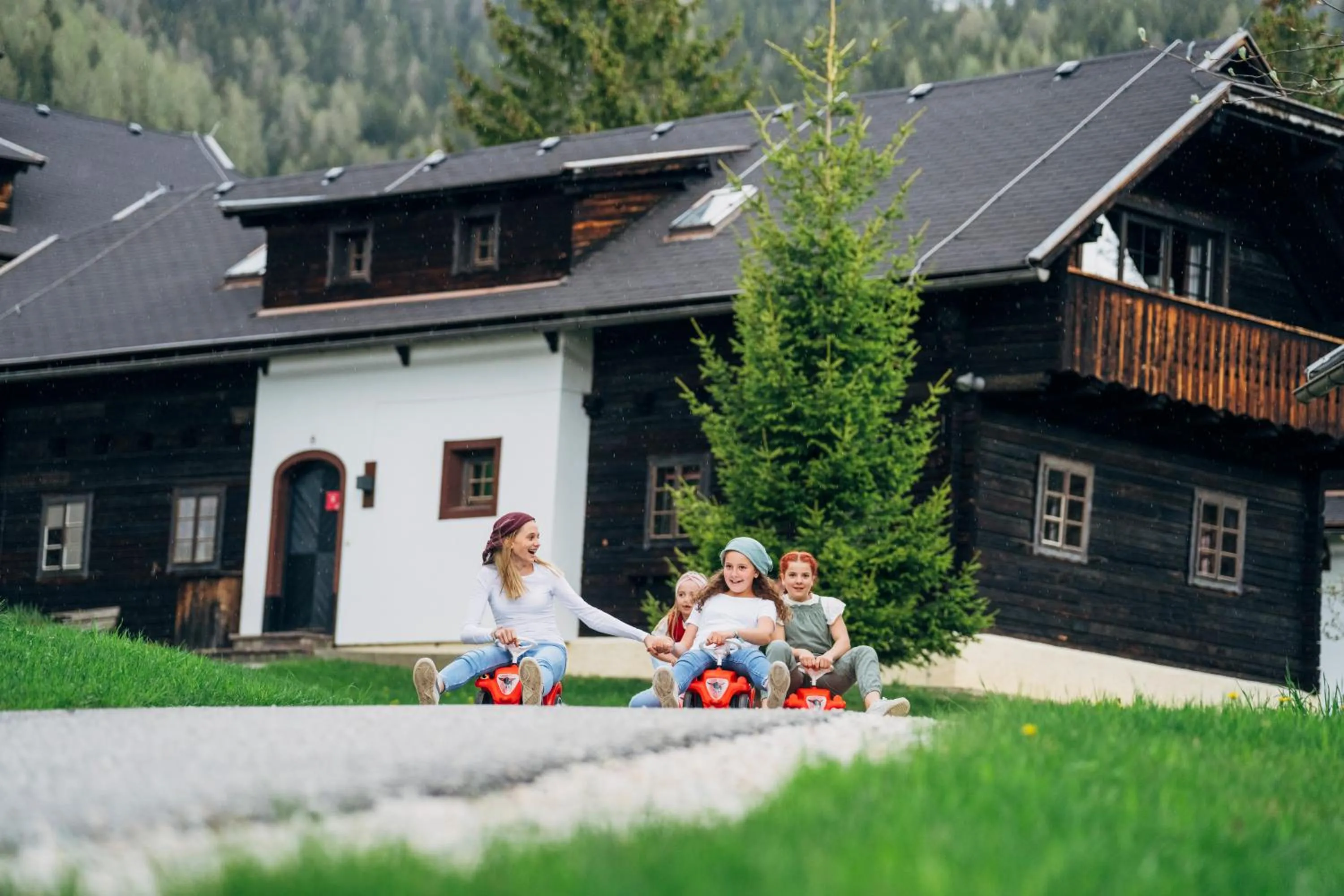 Property building in Slow Travel Resort Kirchleitn
