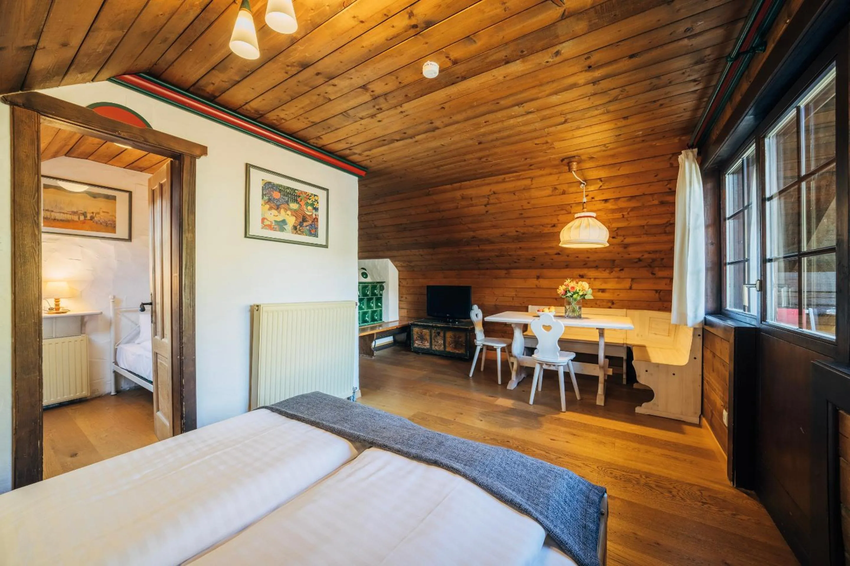 Bed in Slow Travel Resort Kirchleitn